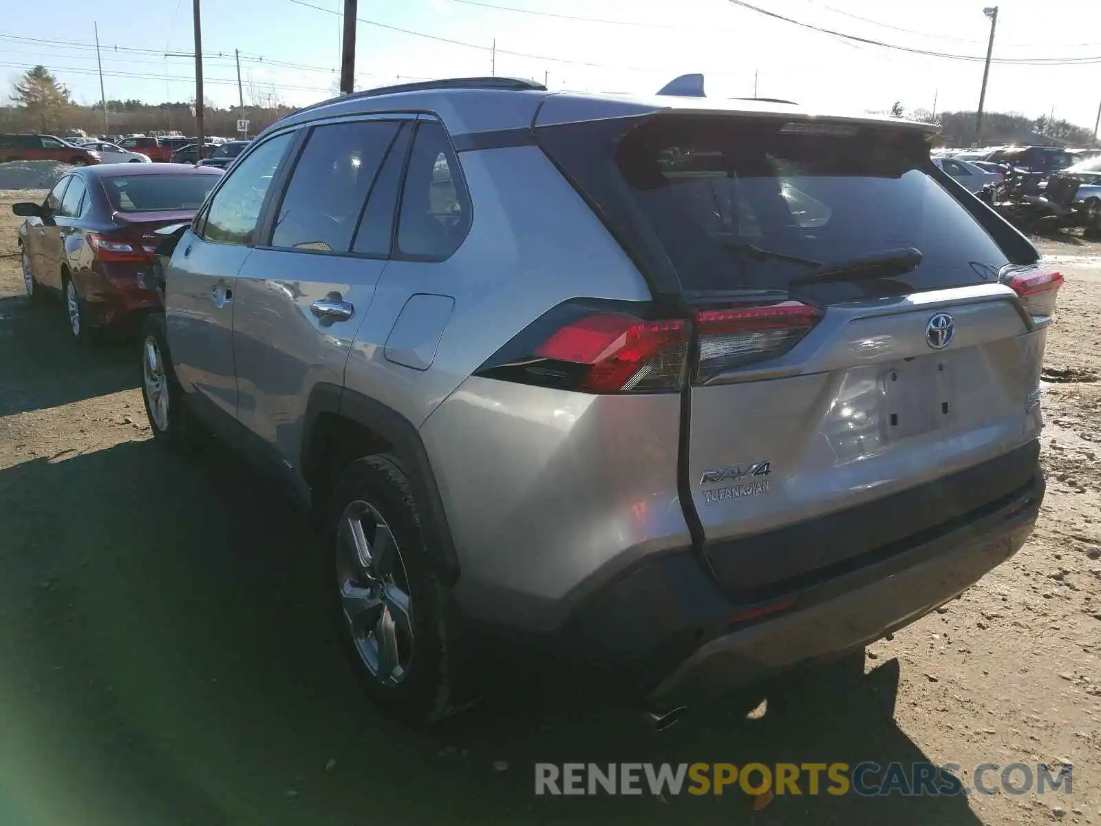 3 Photograph of a damaged car 2T3DWRFV2KW018635 TOYOTA RAV4 2019