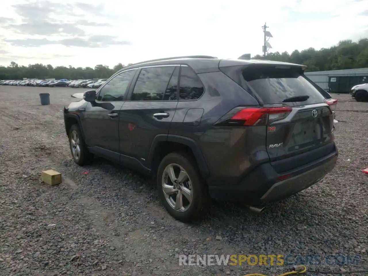 3 Photograph of a damaged car 2T3DWRFV2KW040098 TOYOTA RAV4 2019