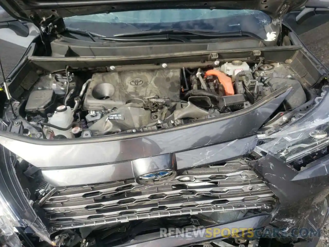 7 Photograph of a damaged car 2T3DWRFV2KW040098 TOYOTA RAV4 2019