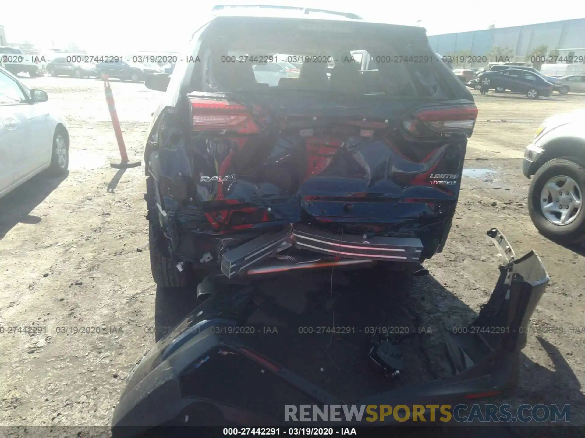 6 Photograph of a damaged car 2T3DWRFV3KW025772 TOYOTA RAV4 2019