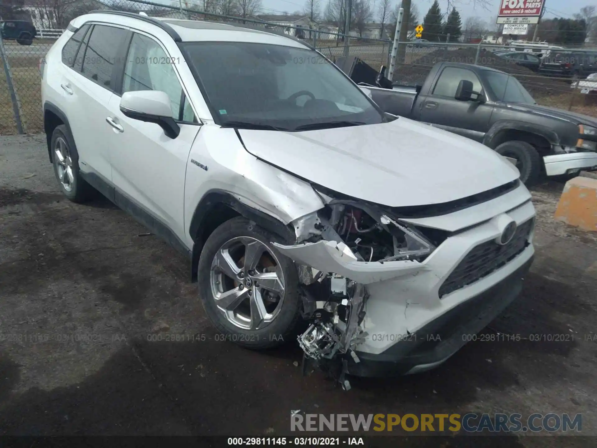 6 Photograph of a damaged car 2T3DWRFV4KW001173 TOYOTA RAV4 2019