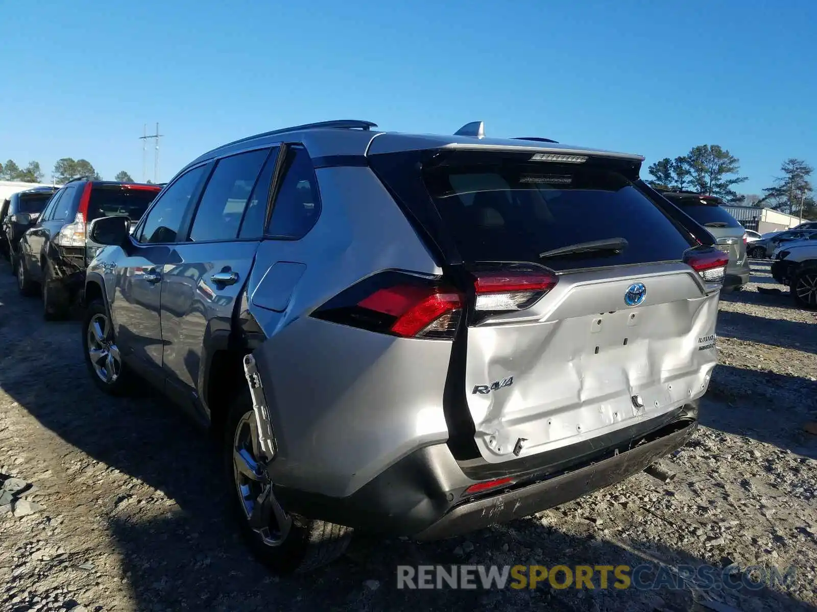 3 Photograph of a damaged car 2T3DWRFV4KW008317 TOYOTA RAV4 2019