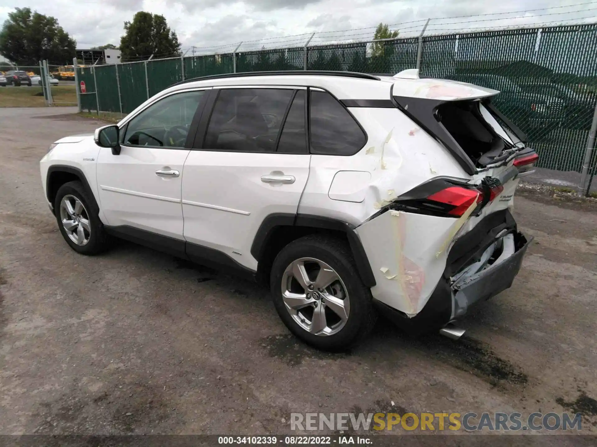 3 Фотография поврежденного автомобиля 2T3DWRFV4KW018703 TOYOTA RAV4 2019