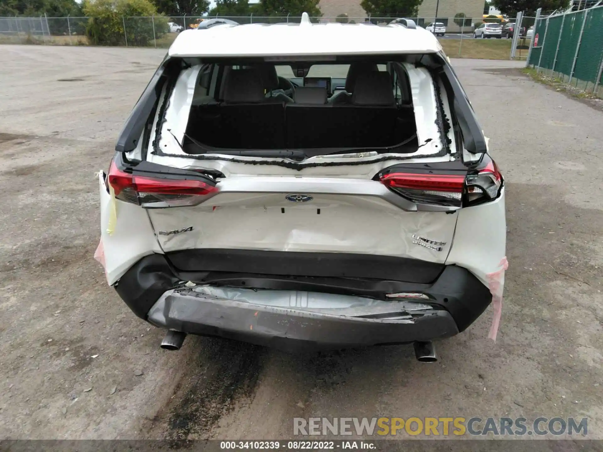 6 Photograph of a damaged car 2T3DWRFV4KW018703 TOYOTA RAV4 2019