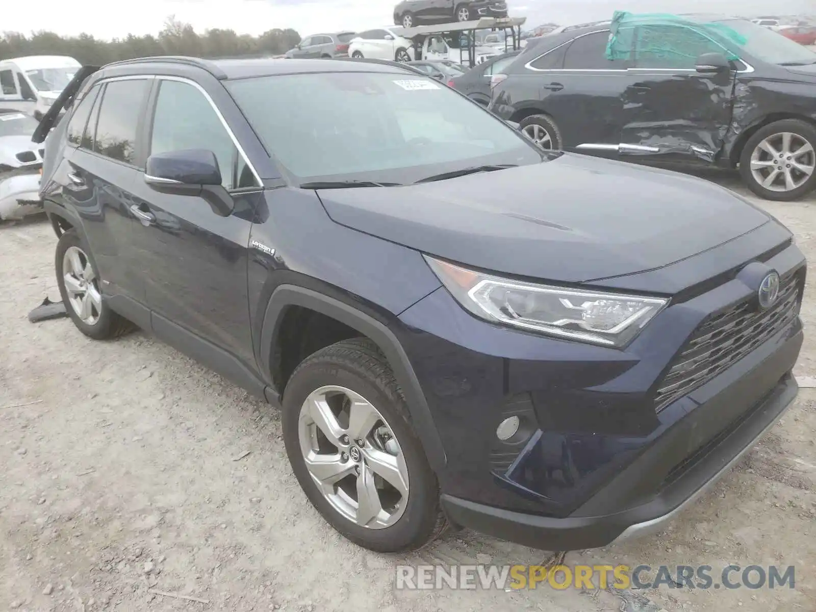 1 Фотография поврежденного автомобиля 2T3DWRFV4KW036053 TOYOTA RAV4 2019