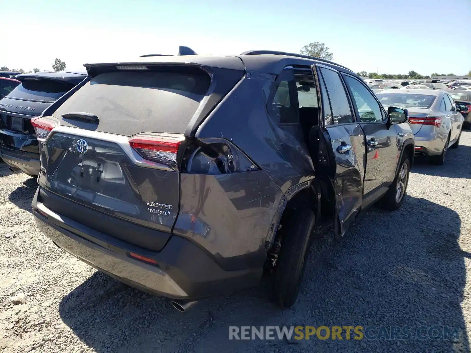 4 Photograph of a damaged car 2T3DWRFV4KW041320 TOYOTA RAV4 2019