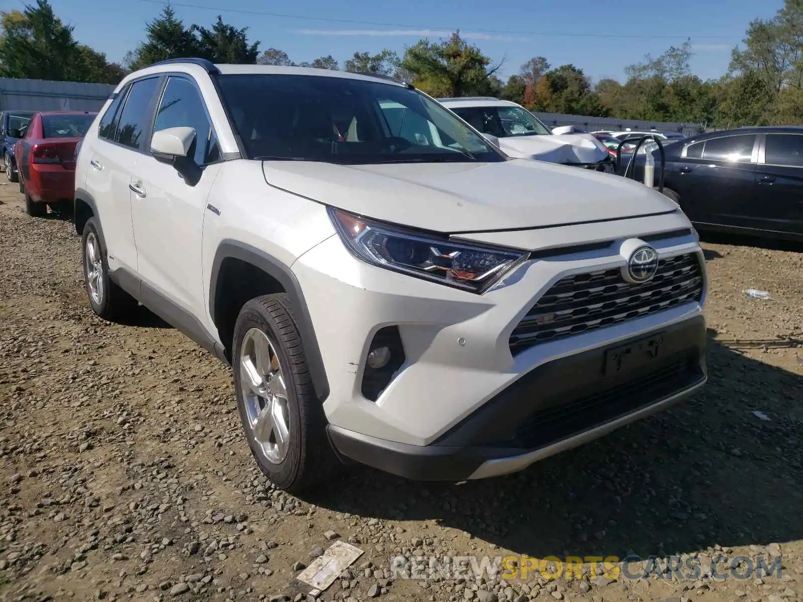 1 Фотография поврежденного автомобиля 2T3DWRFV5KW022484 TOYOTA RAV4 2019