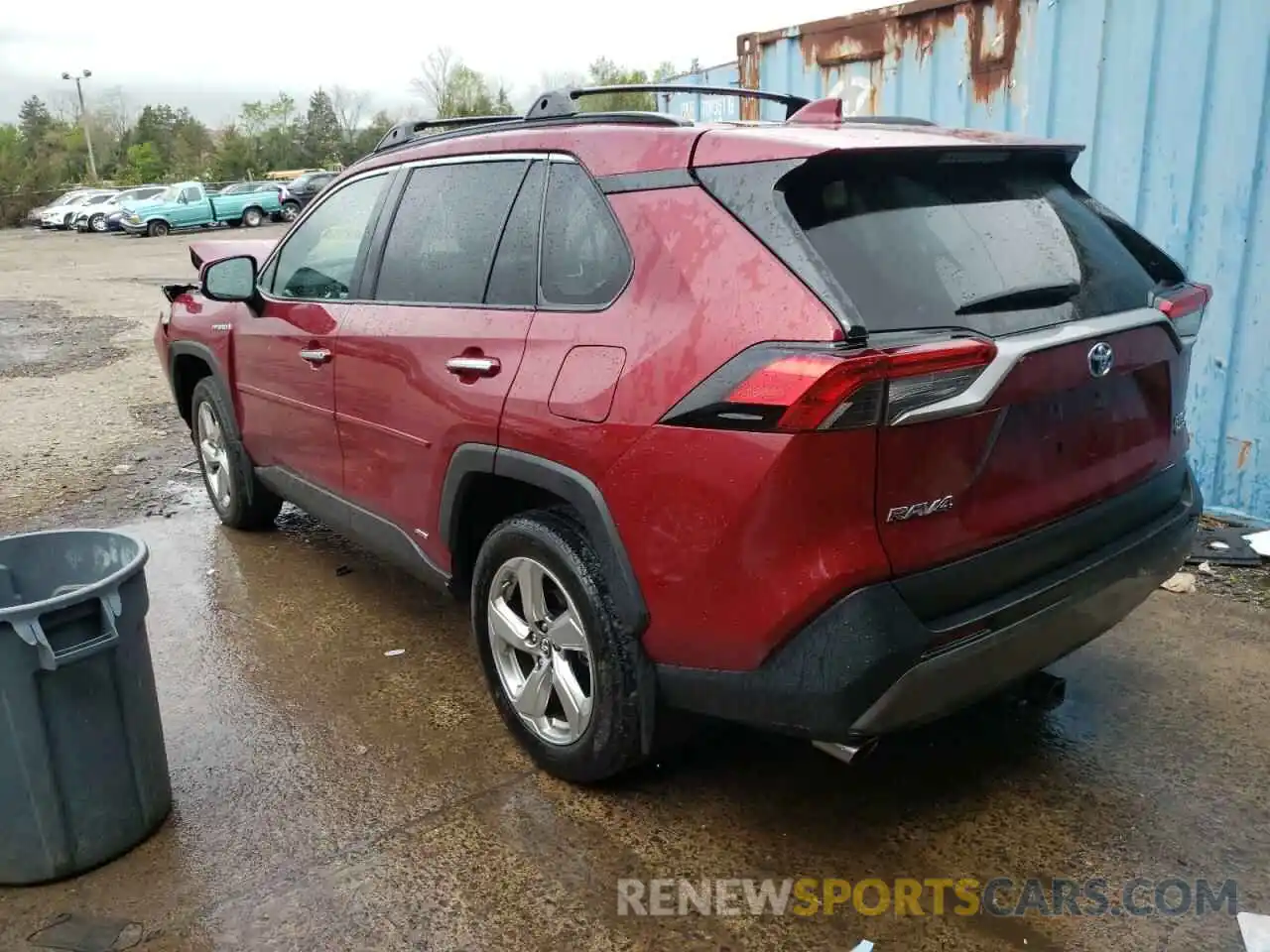 3 Photograph of a damaged car 2T3DWRFV5KW025739 TOYOTA RAV4 2019