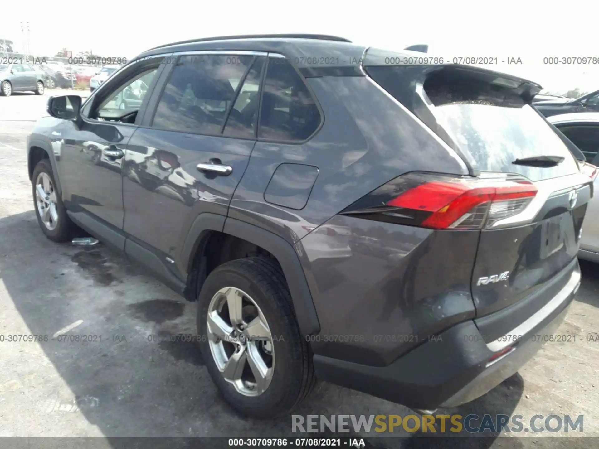 3 Photograph of a damaged car 2T3DWRFV5KW035638 TOYOTA RAV4 2019