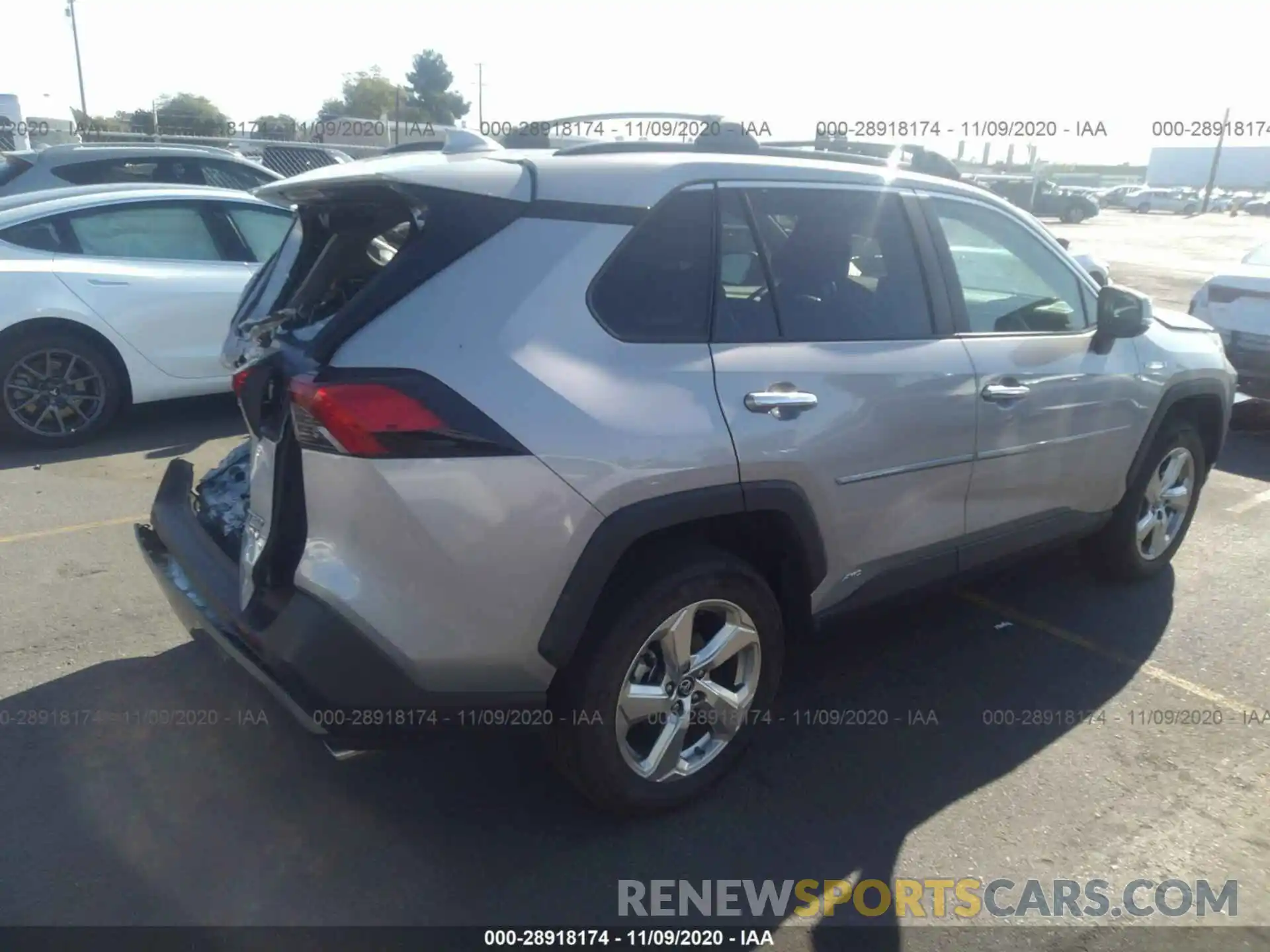 4 Photograph of a damaged car 2T3DWRFV6KW009775 TOYOTA RAV4 2019