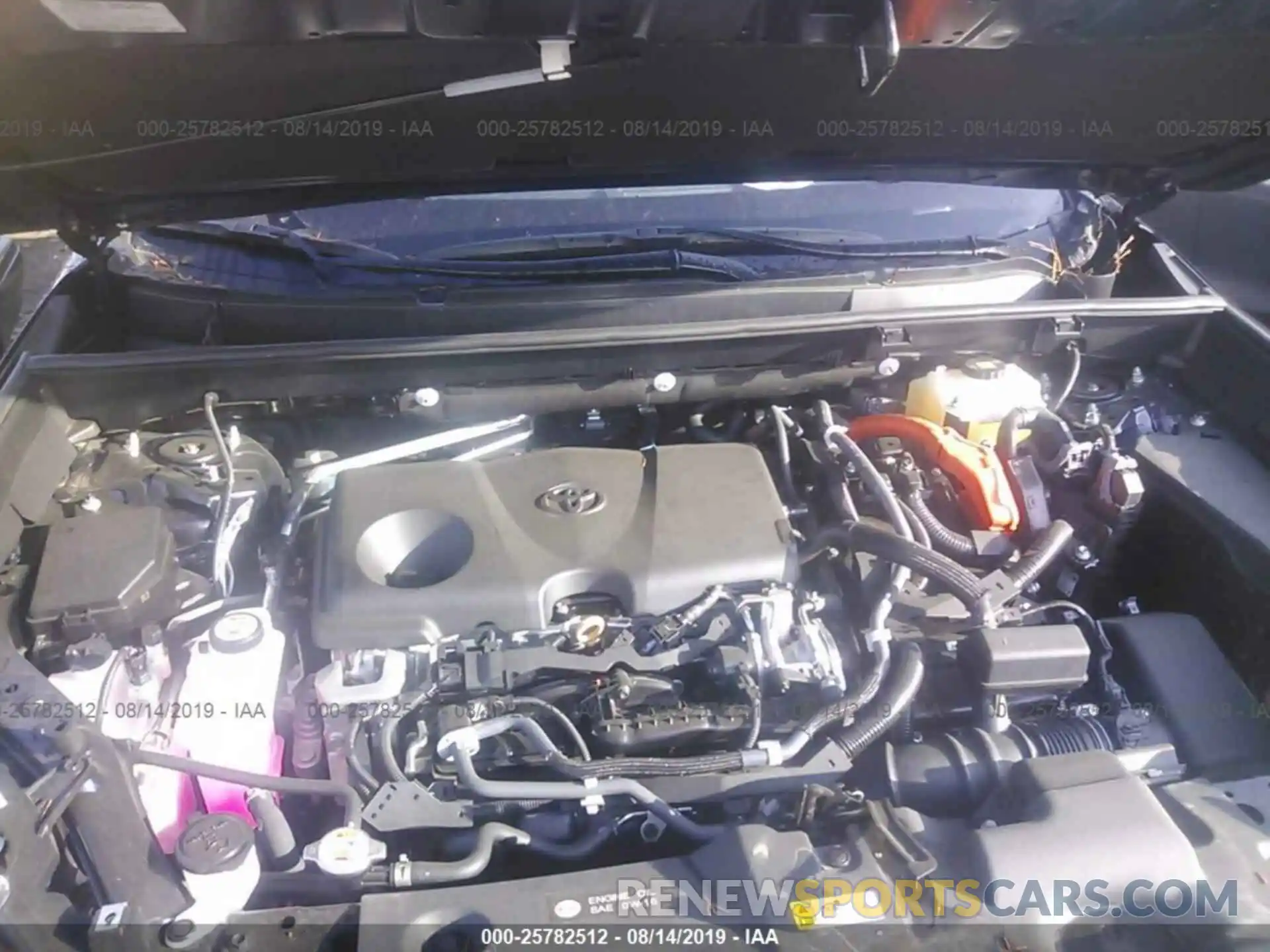 10 Photograph of a damaged car 2T3DWRFV6KW011848 TOYOTA RAV4 2019