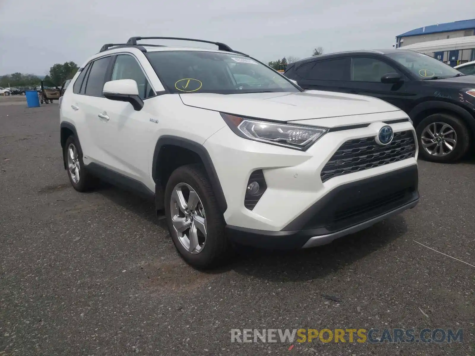 1 Photograph of a damaged car 2T3DWRFV6KW020842 TOYOTA RAV4 2019