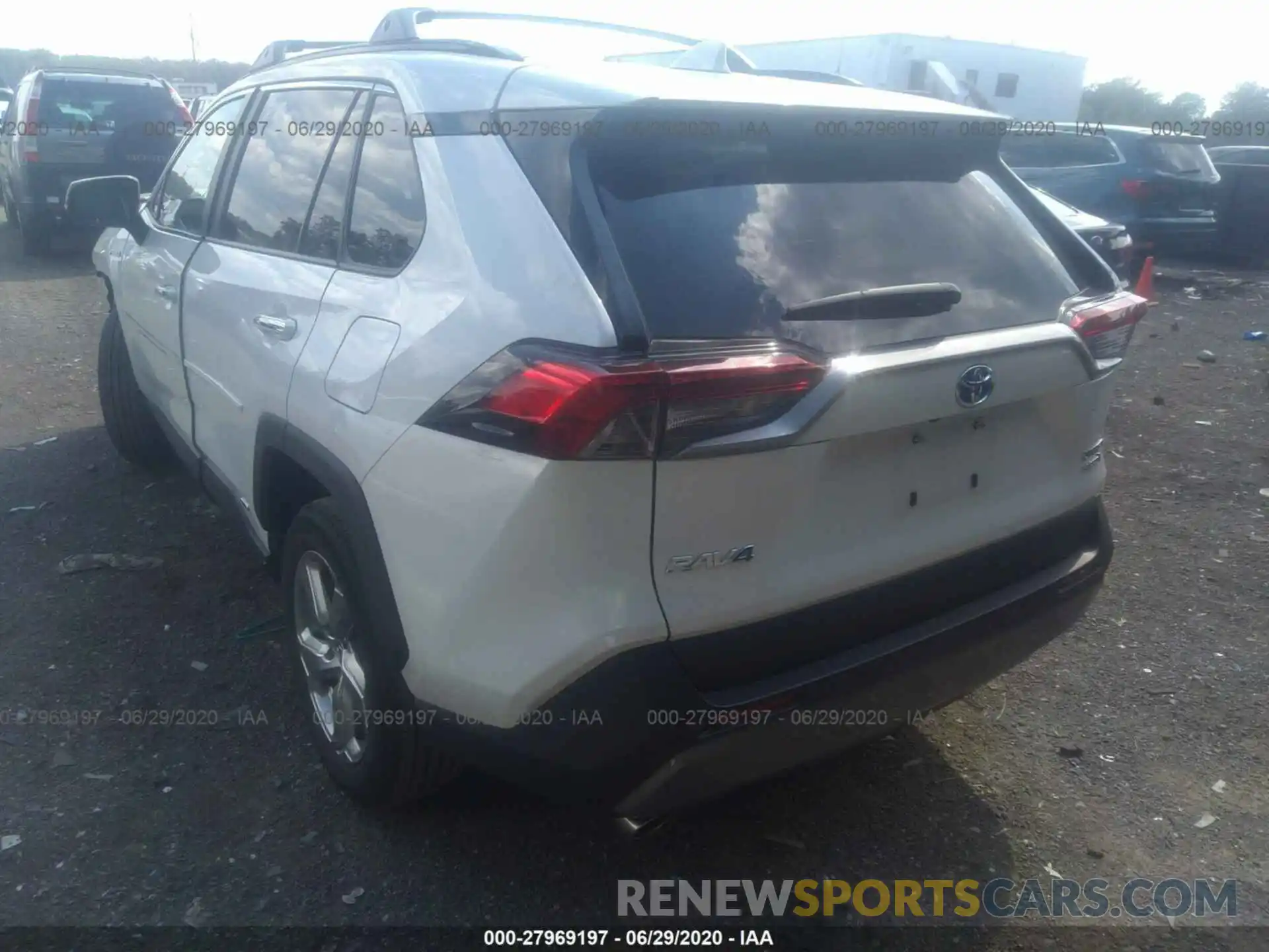 3 Photograph of a damaged car 2T3DWRFV6KW022140 TOYOTA RAV4 2019