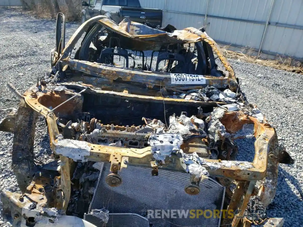 9 Photograph of a damaged car 2T3DWRFV6KW023658 TOYOTA RAV4 2019