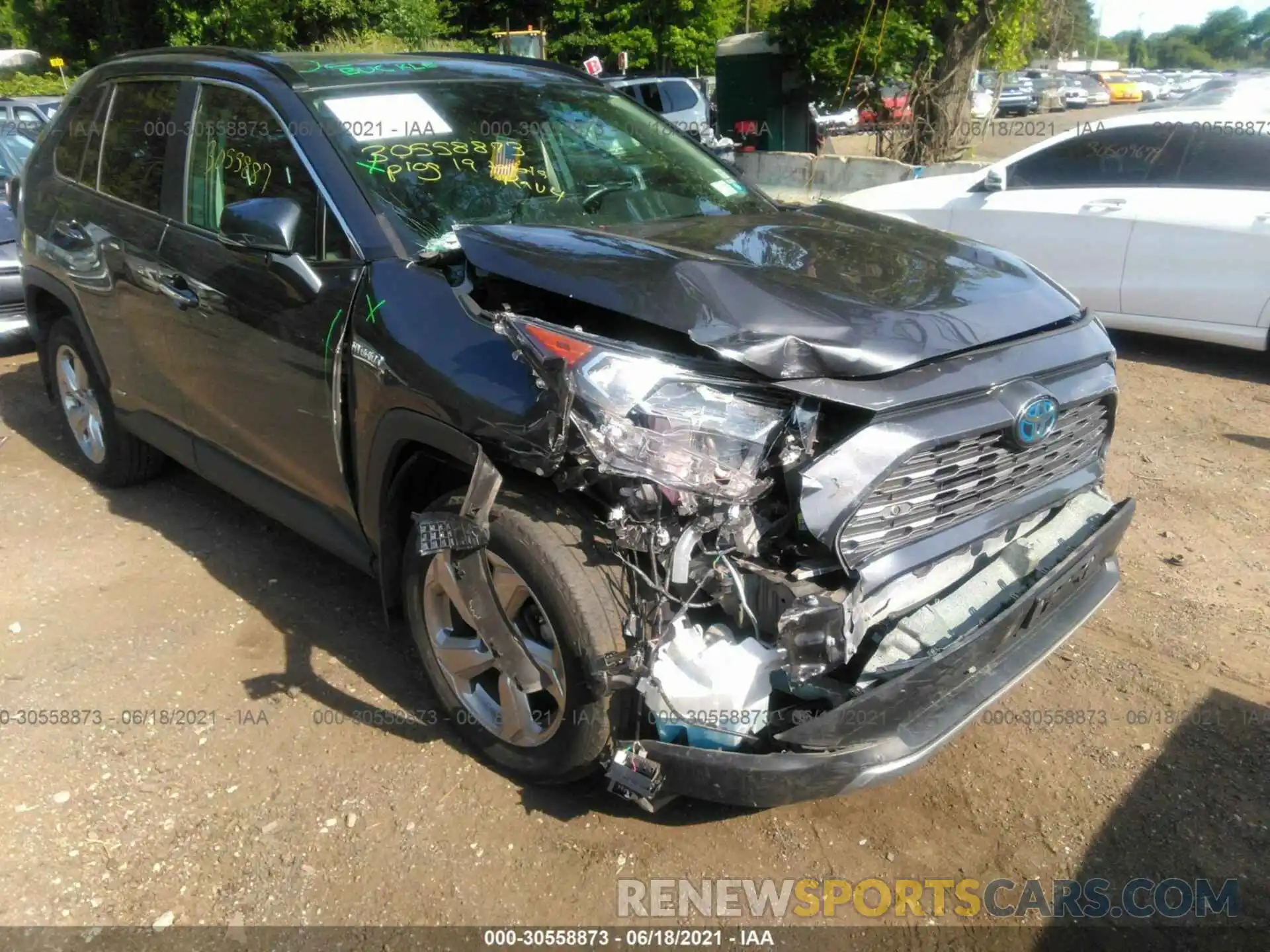 6 Photograph of a damaged car 2T3DWRFV6KW024129 TOYOTA RAV4 2019