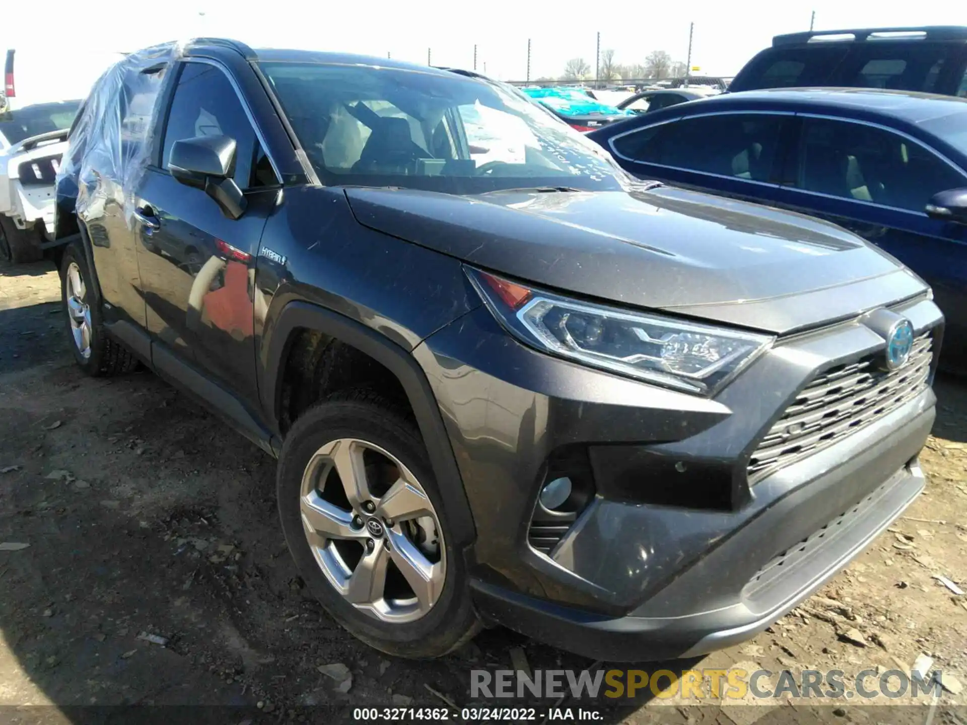 1 Фотография поврежденного автомобиля 2T3DWRFV6KW024485 TOYOTA RAV4 2019