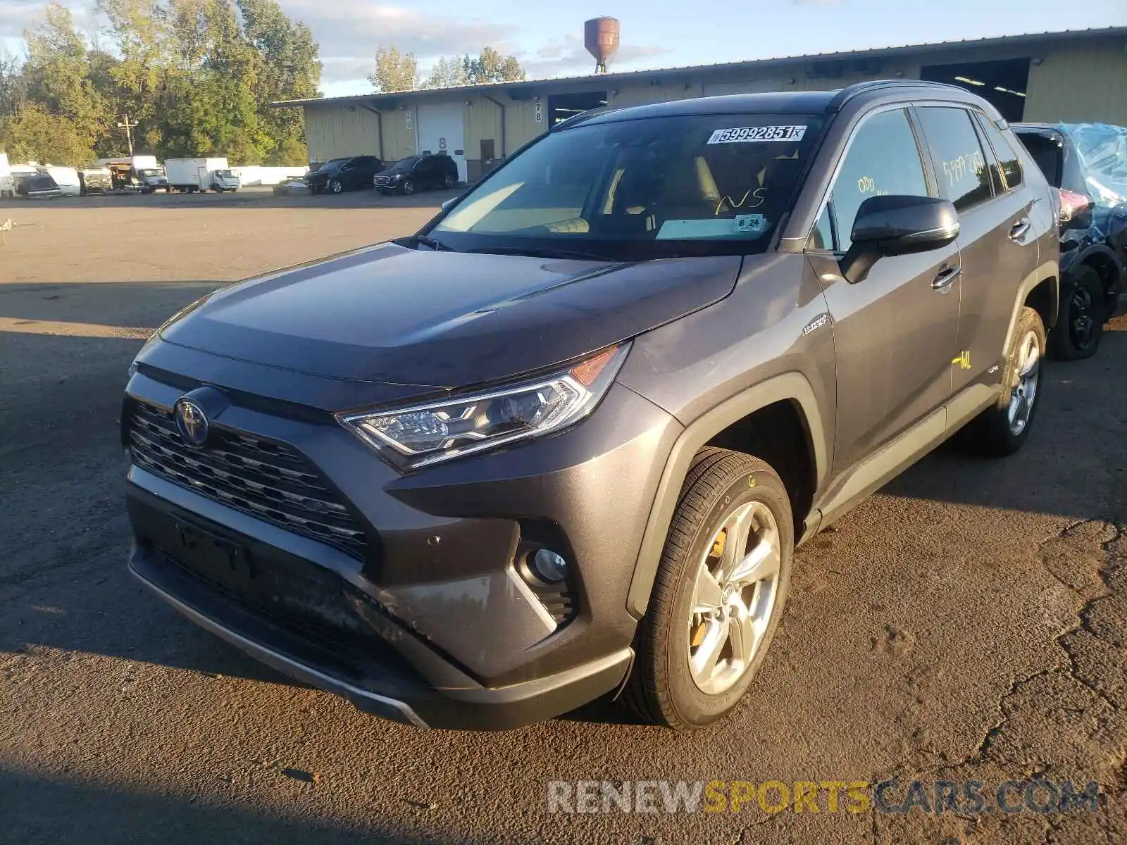 2 Photograph of a damaged car 2T3DWRFV6KW031971 TOYOTA RAV4 2019