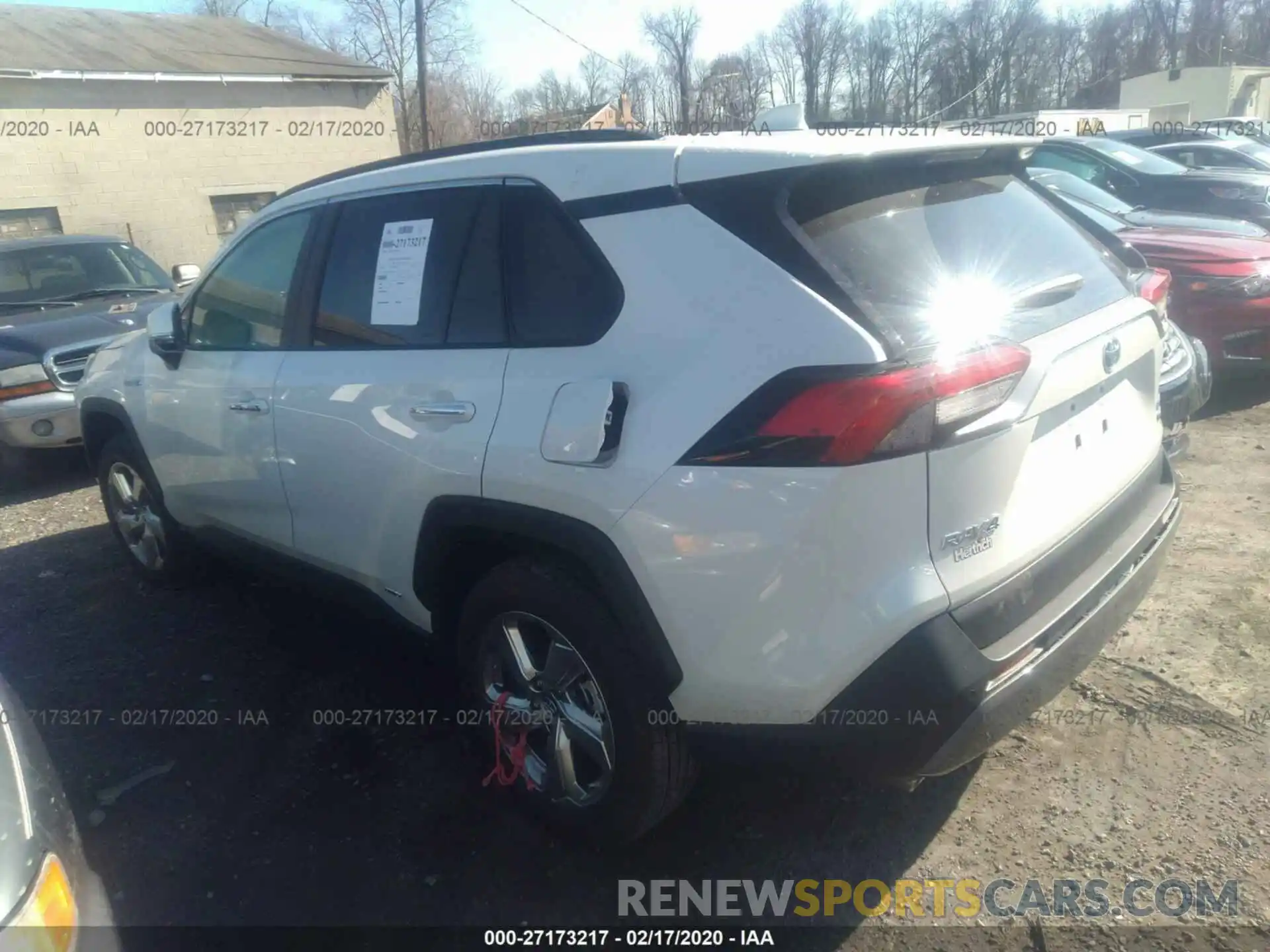 3 Photograph of a damaged car 2T3DWRFV6KW034451 TOYOTA RAV4 2019