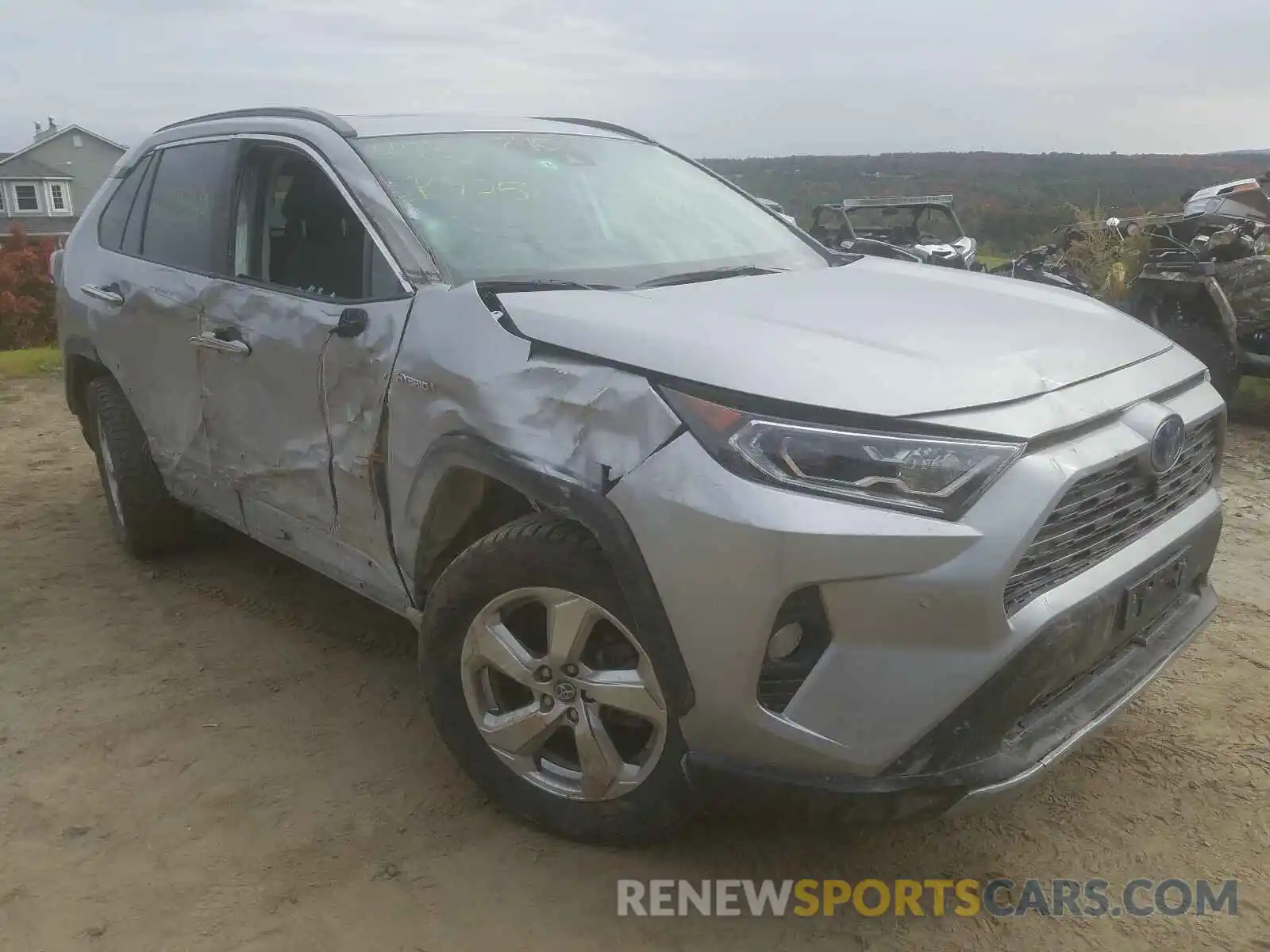 9 Фотография поврежденного автомобиля 2T3DWRFV6KW035308 TOYOTA RAV4 2019