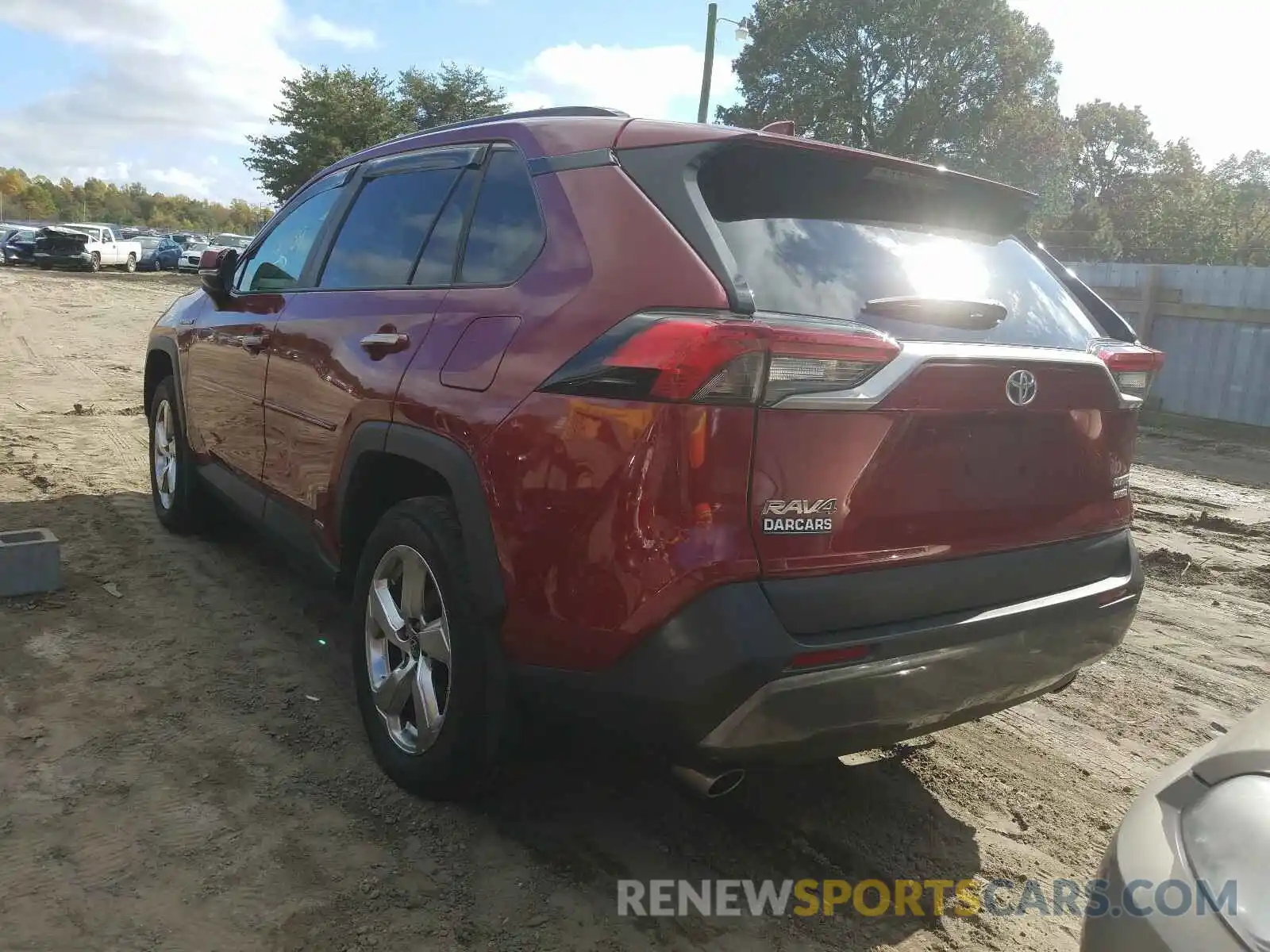 3 Photograph of a damaged car 2T3DWRFV6KW041674 TOYOTA RAV4 2019