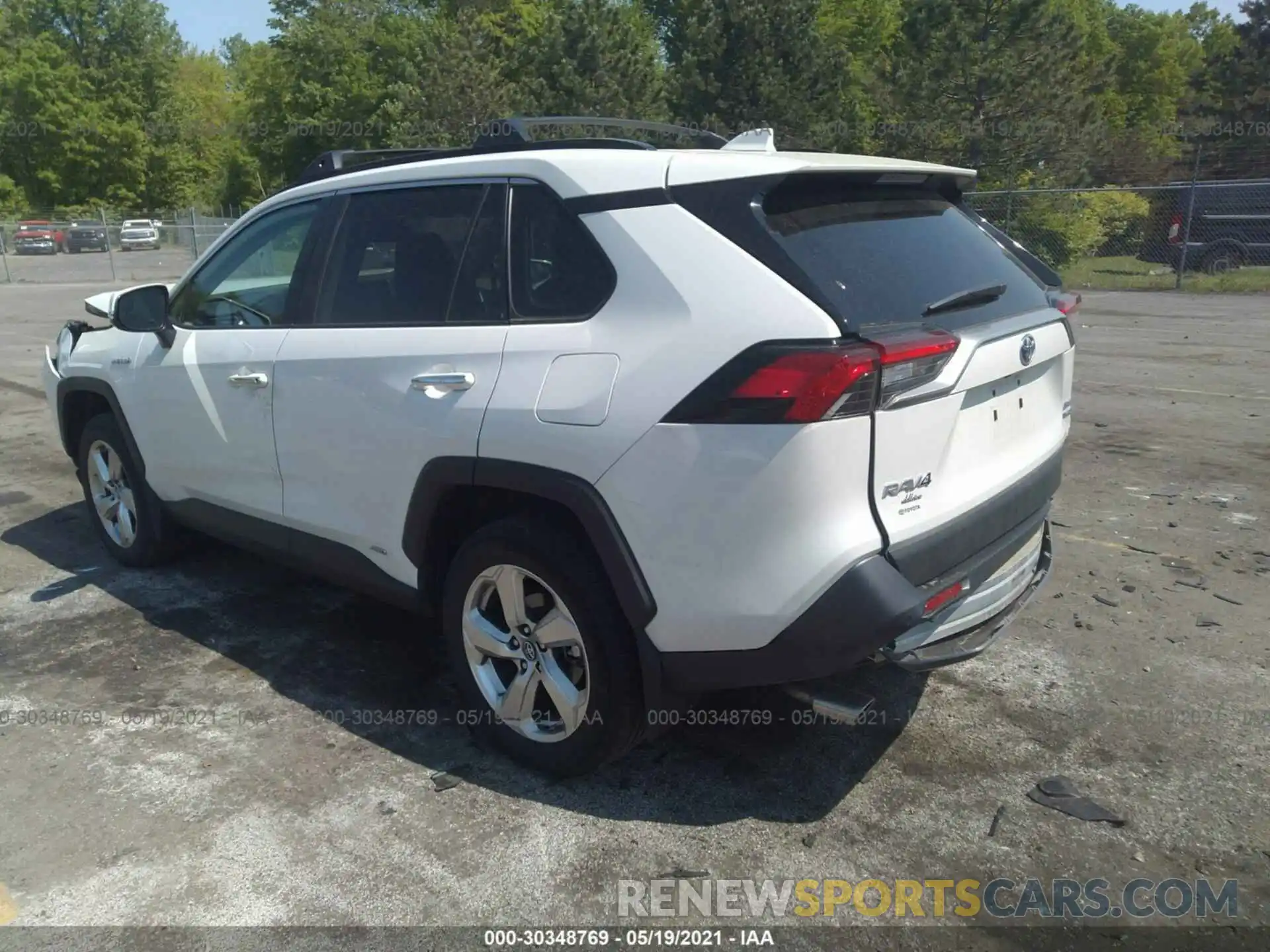 3 Photograph of a damaged car 2T3DWRFV7KW009879 TOYOTA RAV4 2019