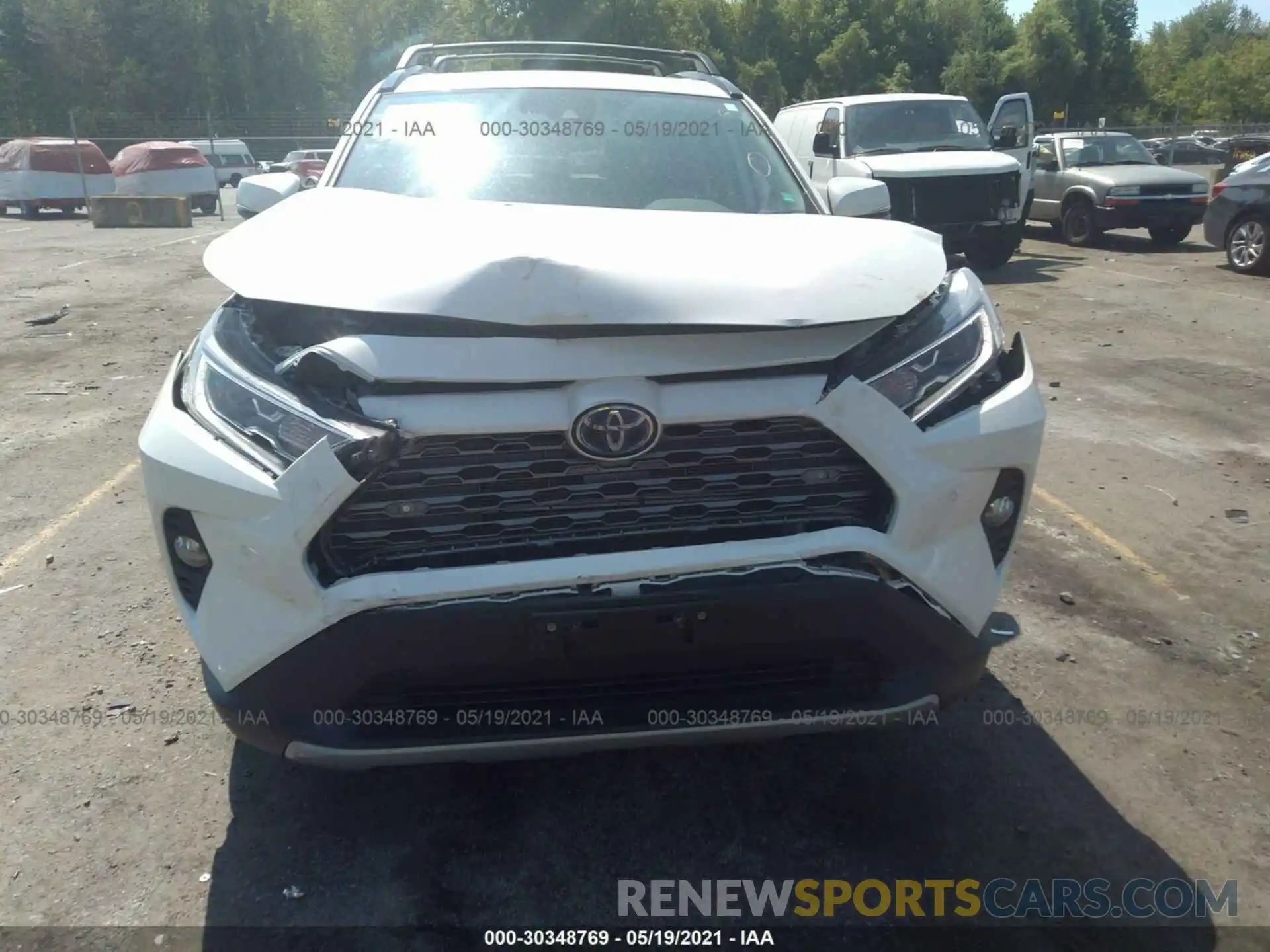 6 Photograph of a damaged car 2T3DWRFV7KW009879 TOYOTA RAV4 2019