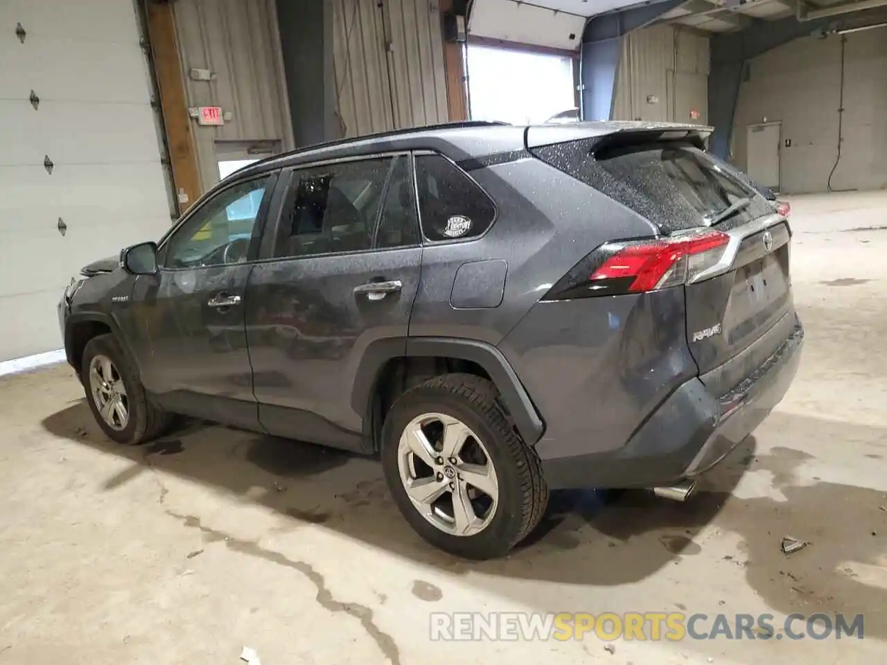 2 Photograph of a damaged car 2T3DWRFV7KW034264 TOYOTA RAV4 2019