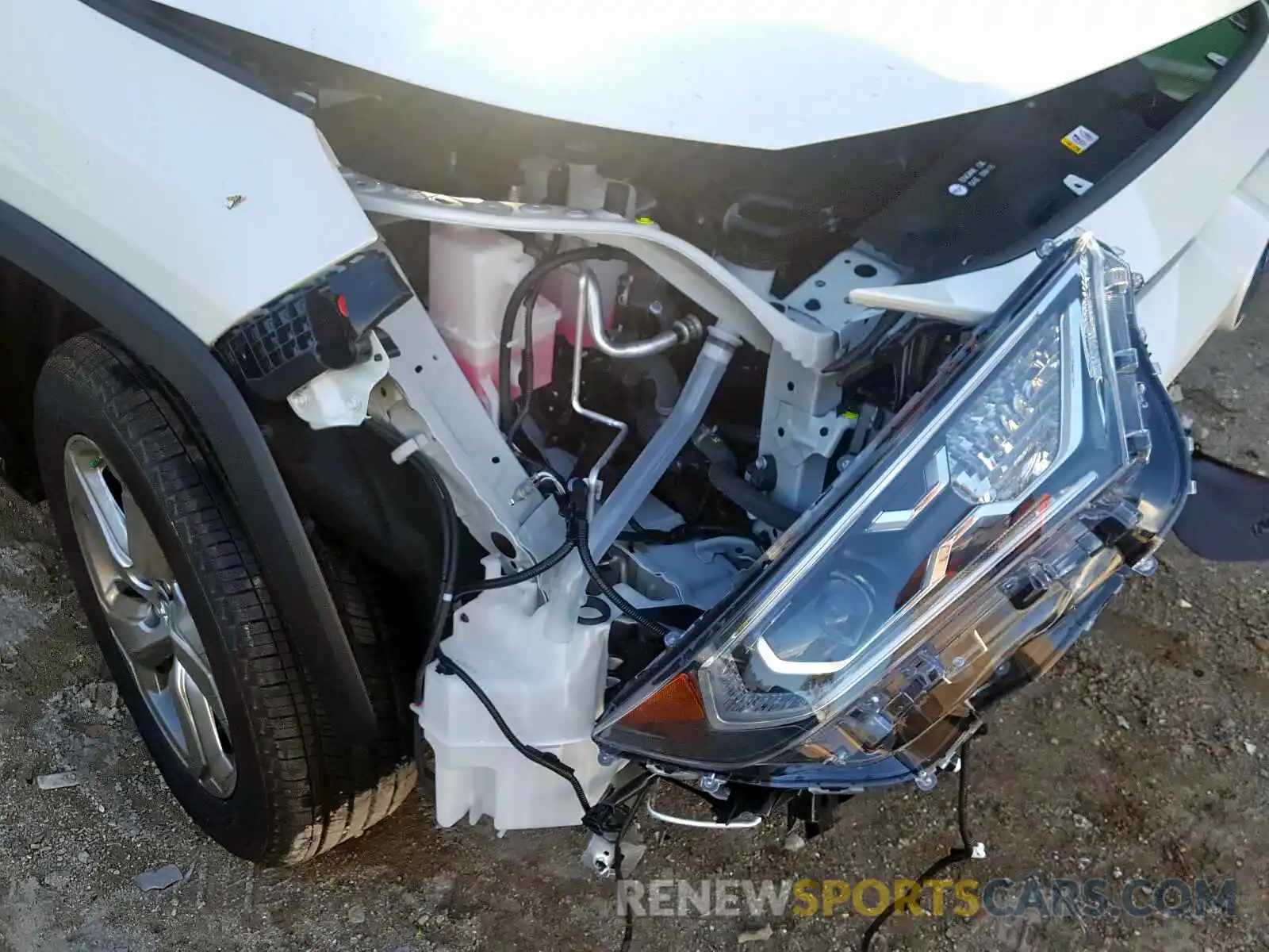 9 Photograph of a damaged car 2T3DWRFV7KW038766 TOYOTA RAV4 2019