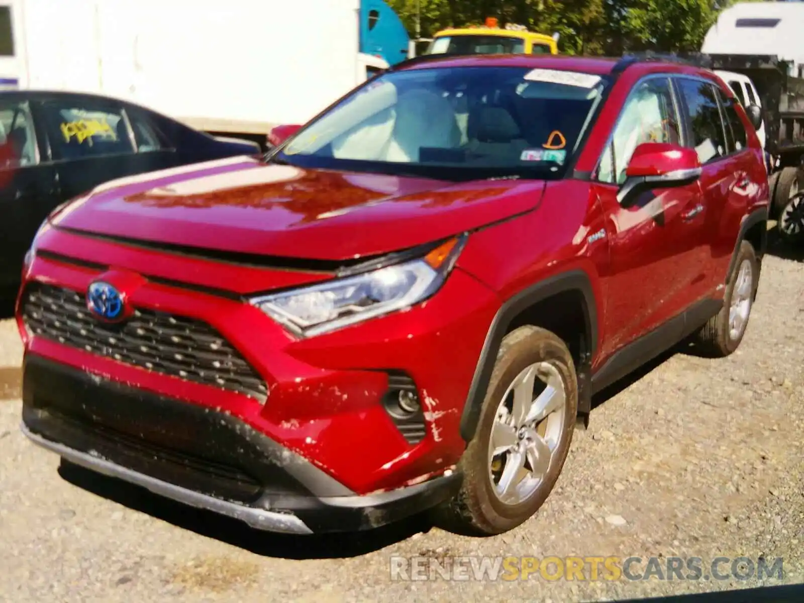 2 Фотография поврежденного автомобиля 2T3DWRFV8KW010202 TOYOTA RAV4 2019