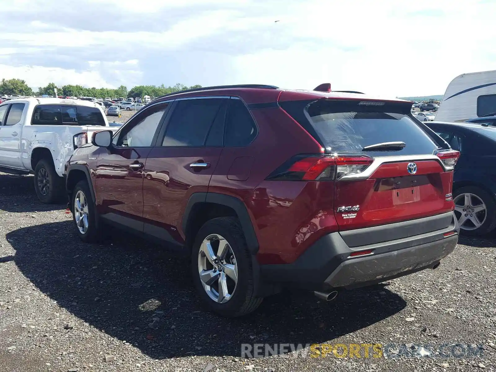 3 Photograph of a damaged car 2T3DWRFV8KW010202 TOYOTA RAV4 2019