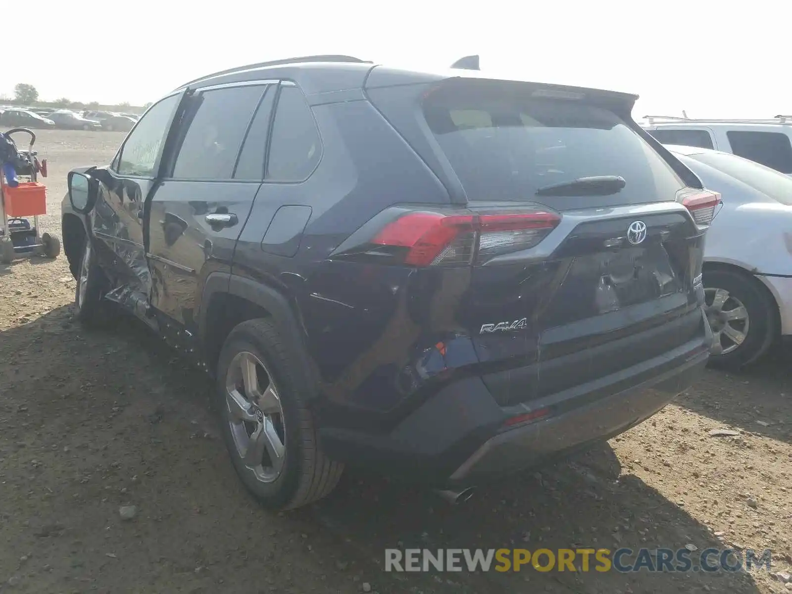 3 Photograph of a damaged car 2T3DWRFV8KW013763 TOYOTA RAV4 2019