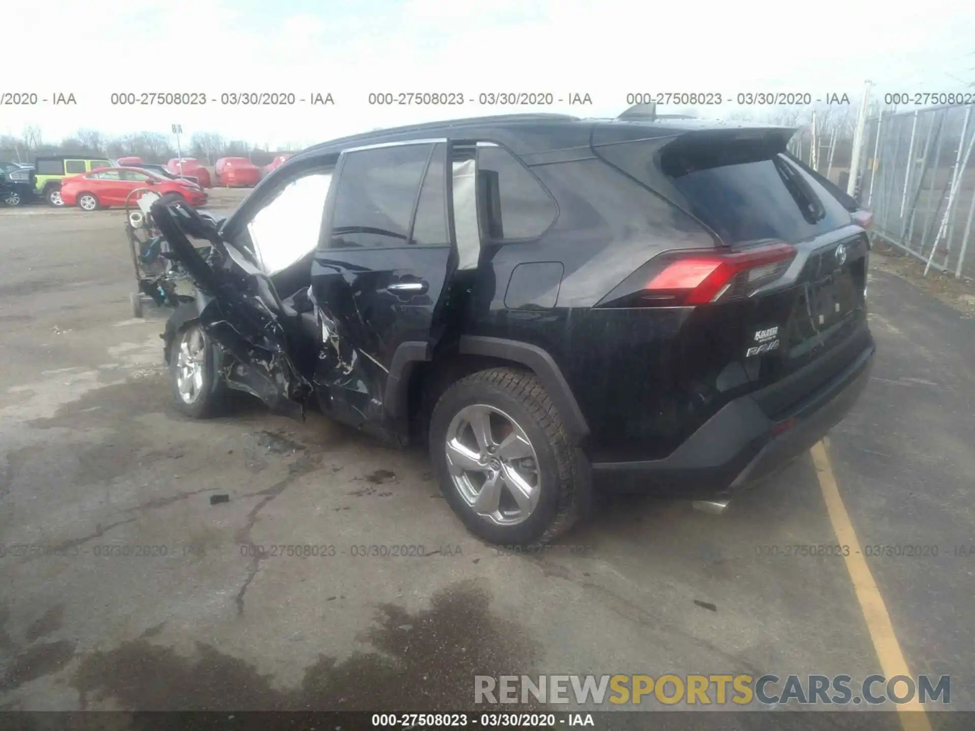 3 Photograph of a damaged car 2T3DWRFV8KW019739 TOYOTA RAV4 2019