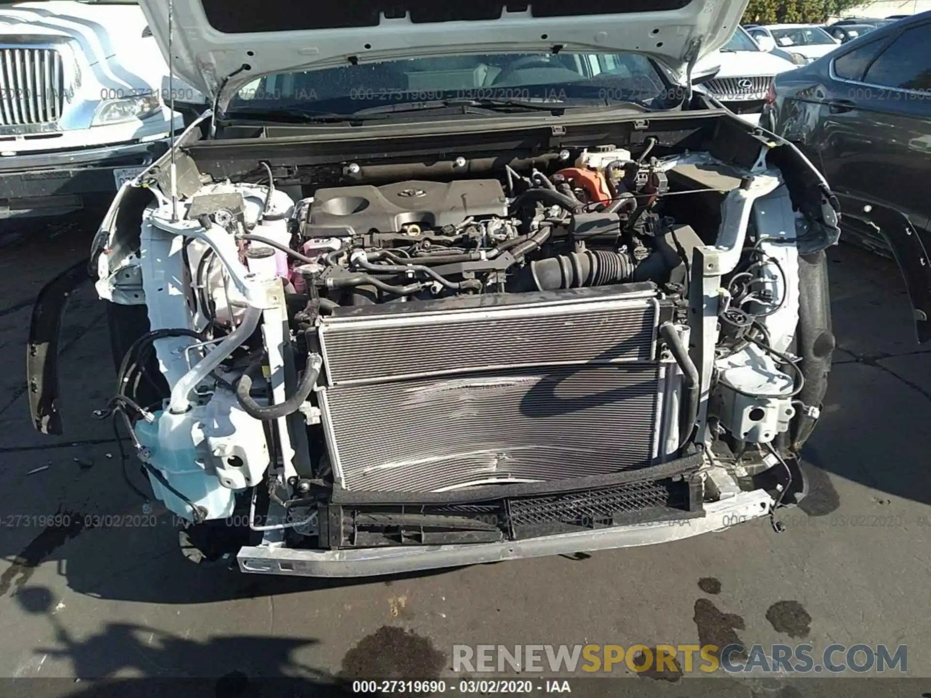 11 Photograph of a damaged car 2T3DWRFV8KW023029 TOYOTA RAV4 2019