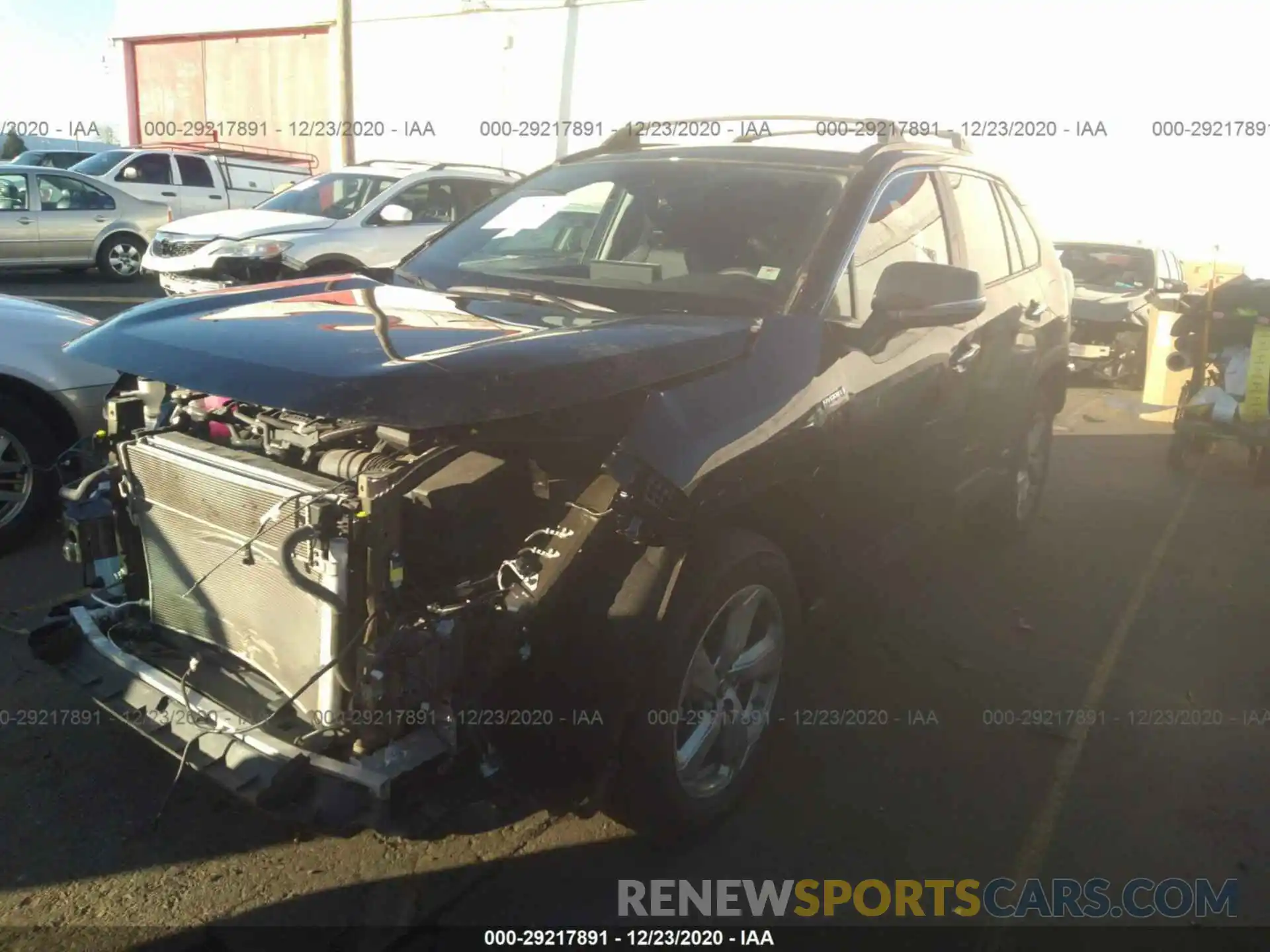 2 Photograph of a damaged car 2T3DWRFV8KW042163 TOYOTA RAV4 2019