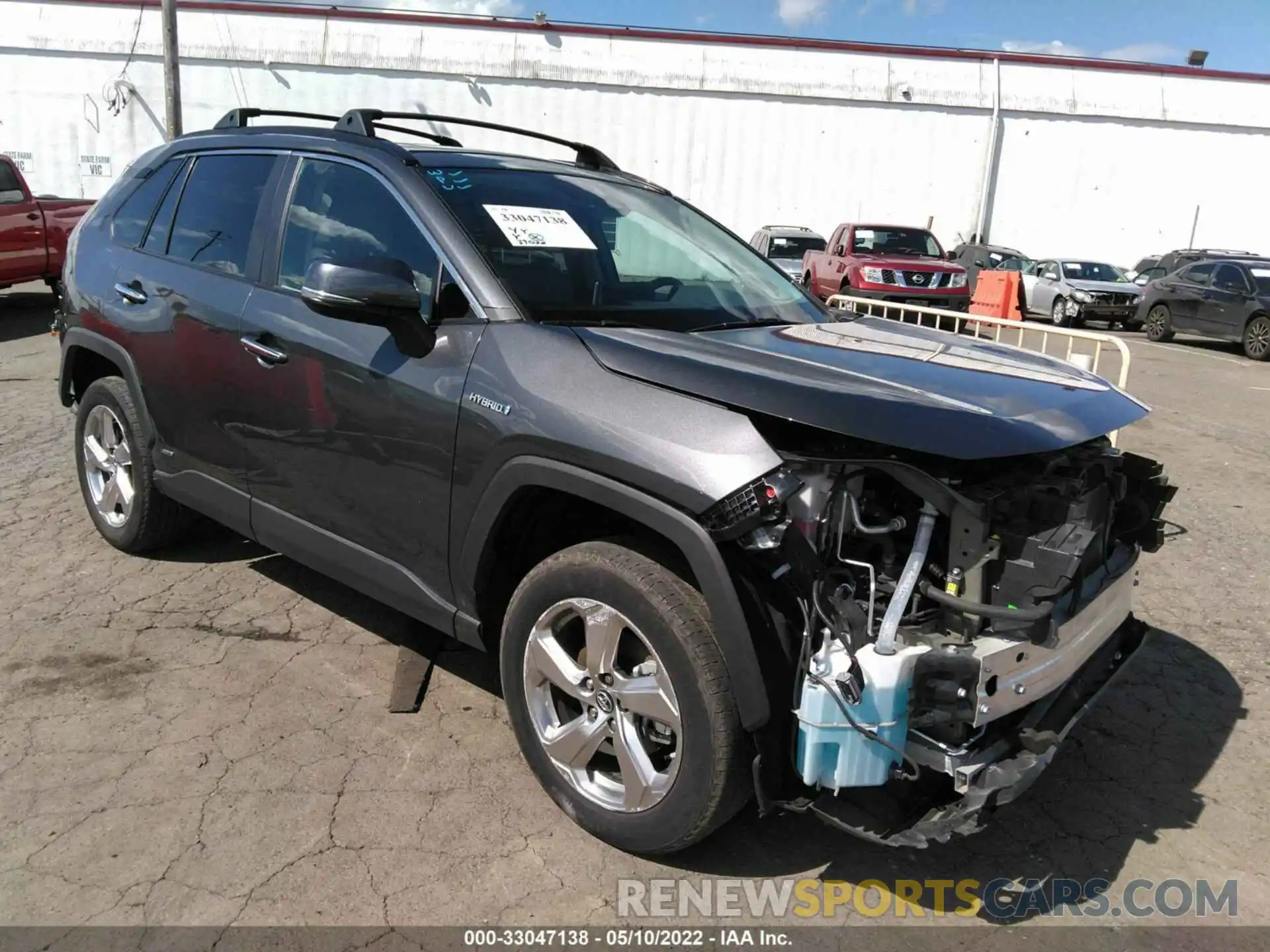 1 Фотография поврежденного автомобиля 2T3DWRFV9KW002013 TOYOTA RAV4 2019