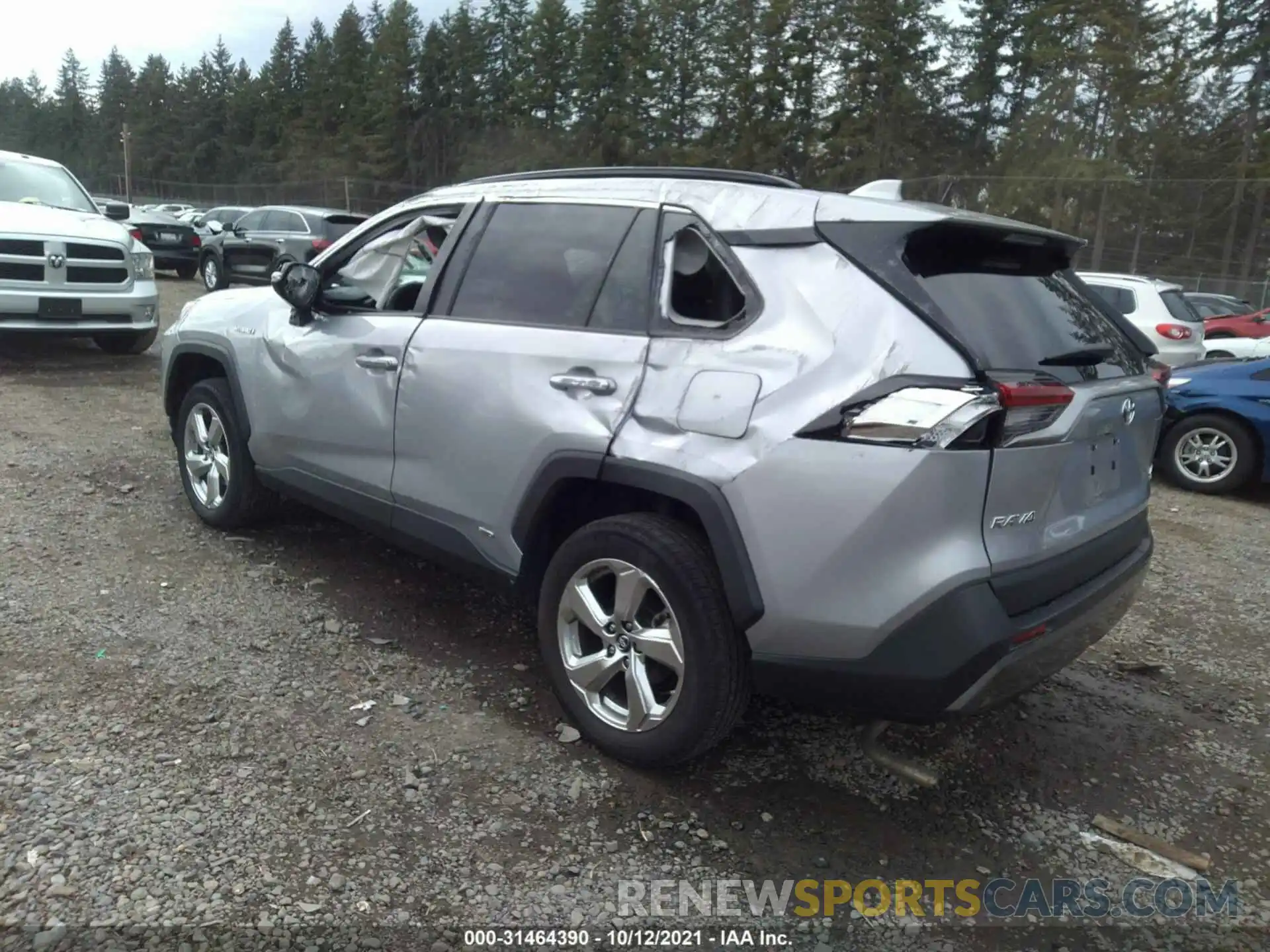 3 Photograph of a damaged car 2T3DWRFV9KW005123 TOYOTA RAV4 2019