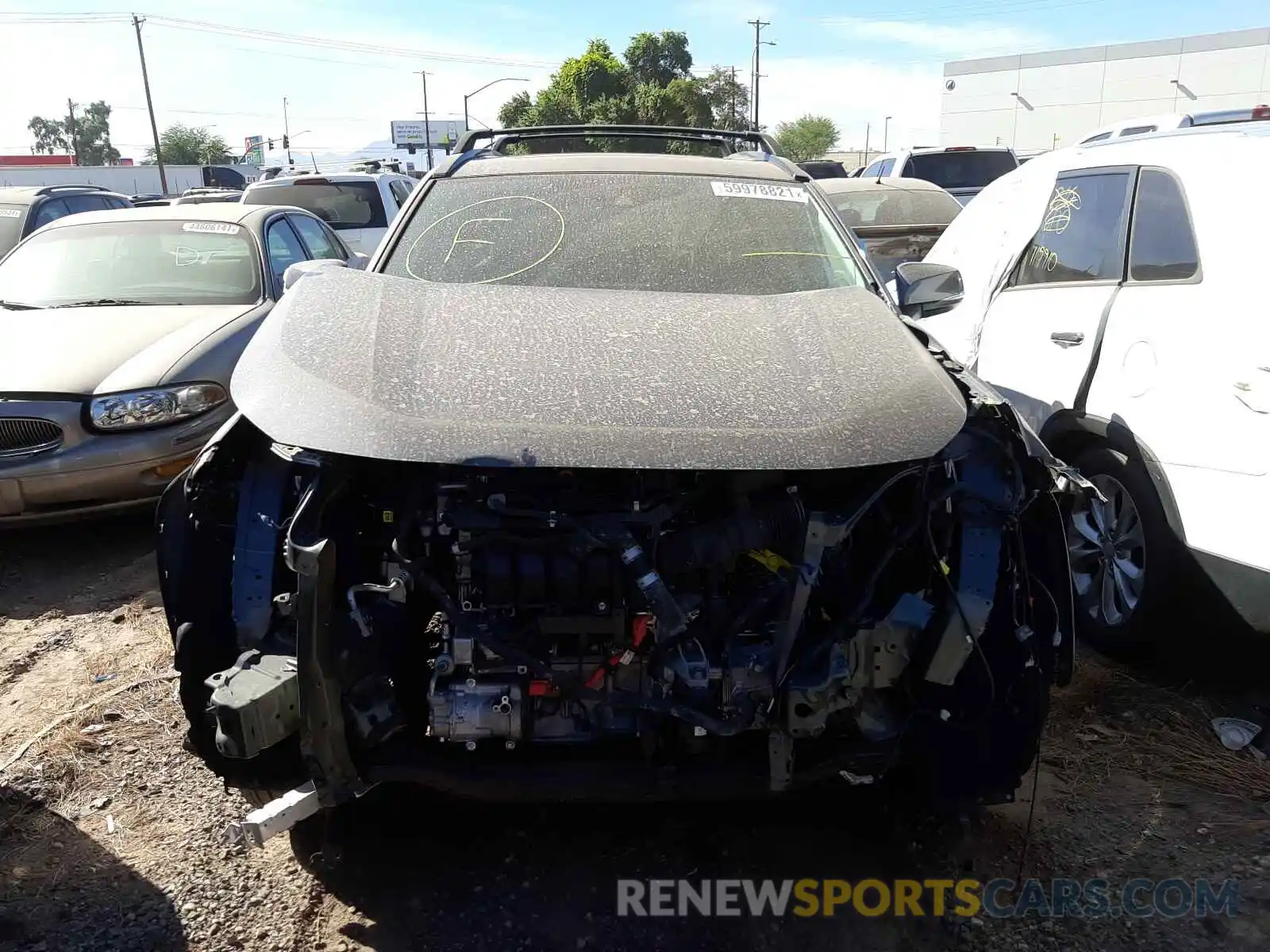 9 Photograph of a damaged car 2T3DWRFV9KW042477 TOYOTA RAV4 2019