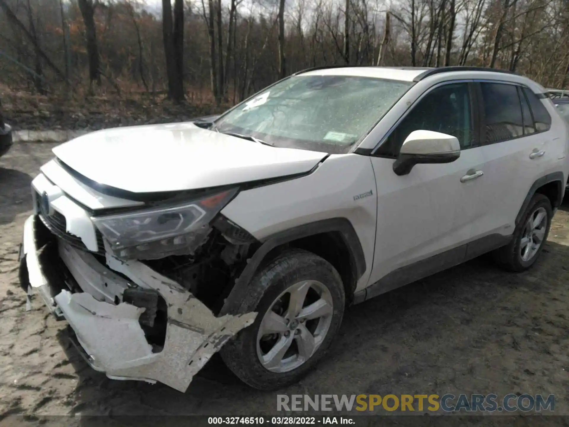 2 Photograph of a damaged car 2T3DWRFVXKW012663 TOYOTA RAV4 2019