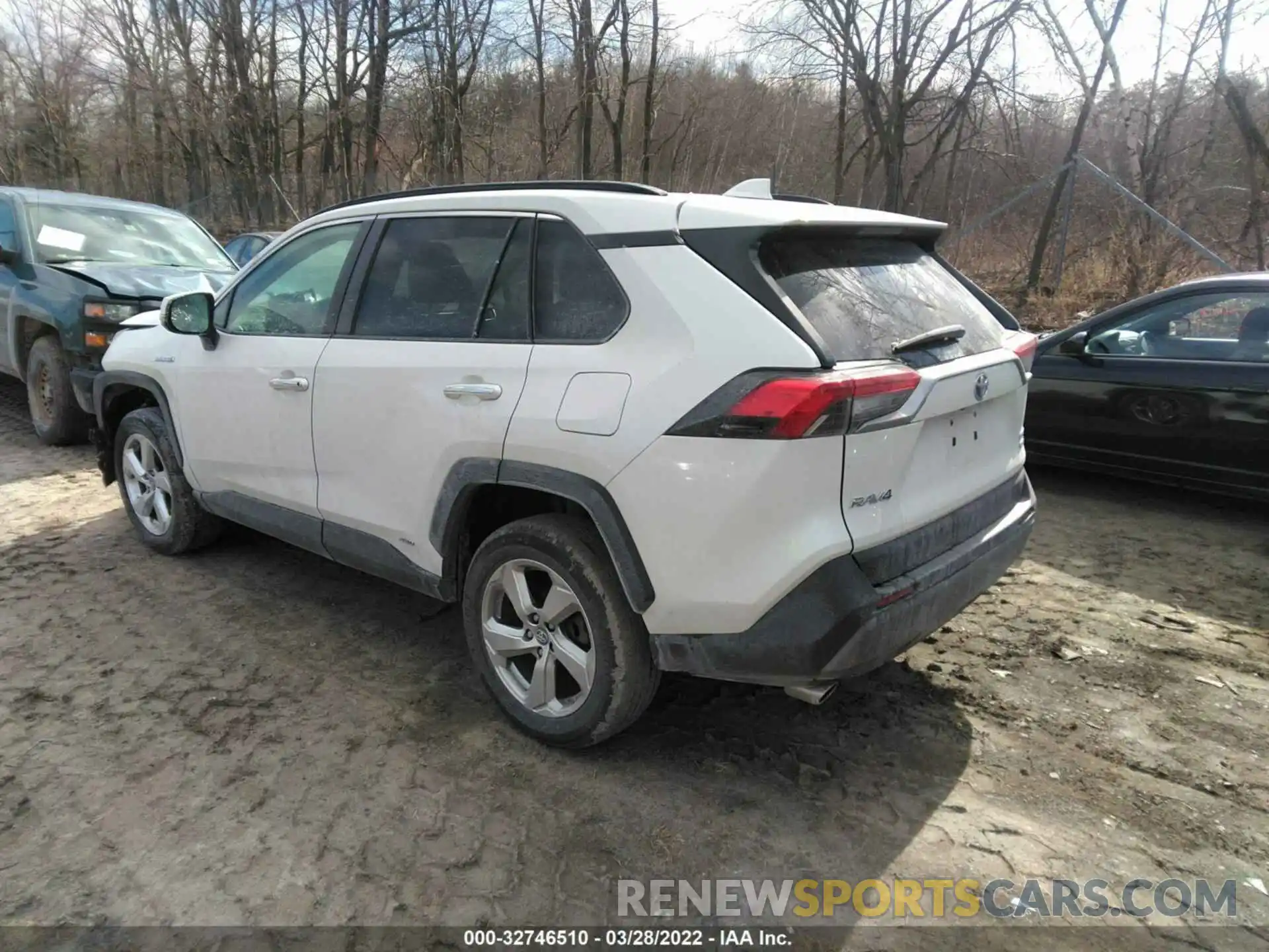 3 Фотография поврежденного автомобиля 2T3DWRFVXKW012663 TOYOTA RAV4 2019