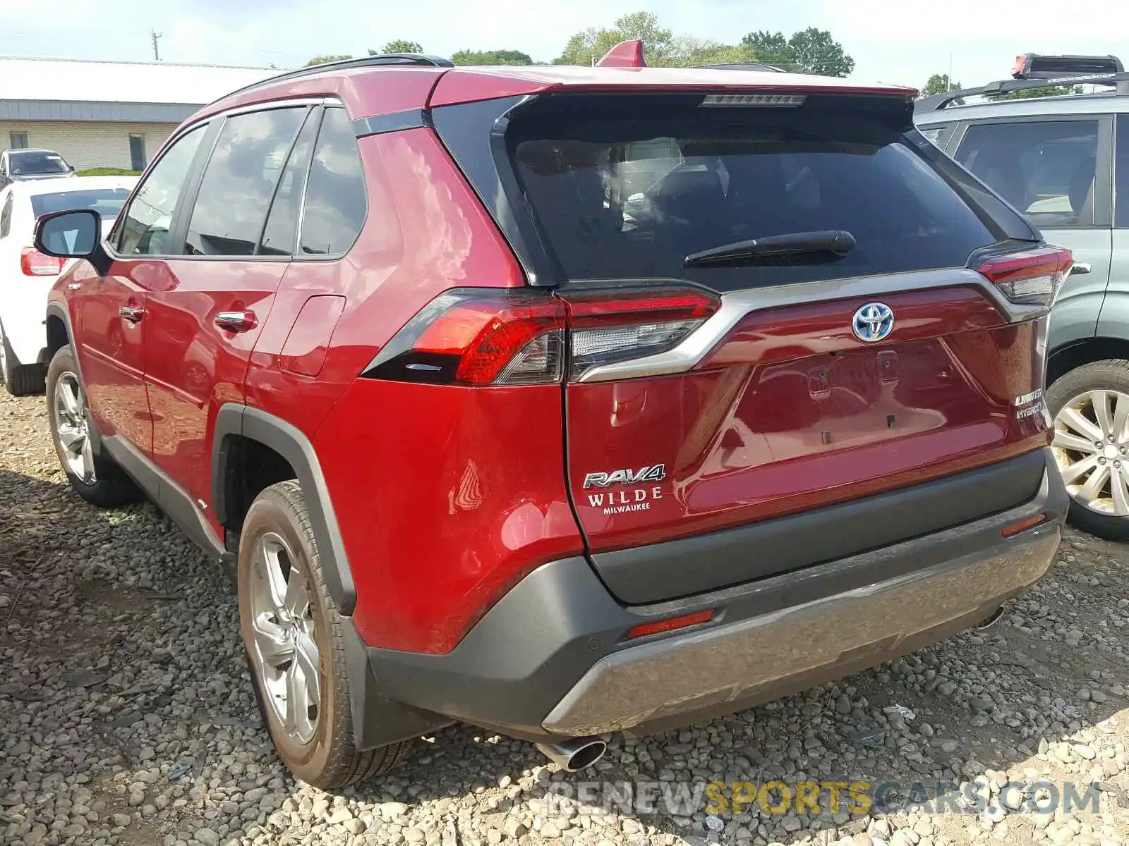 3 Фотография поврежденного автомобиля 2T3DWRFVXKW023906 TOYOTA RAV4 2019