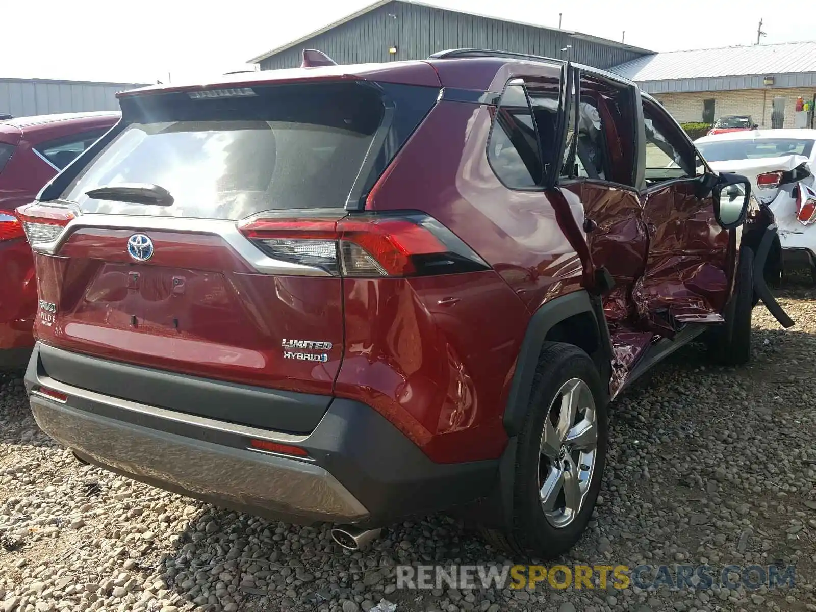 4 Photograph of a damaged car 2T3DWRFVXKW023906 TOYOTA RAV4 2019