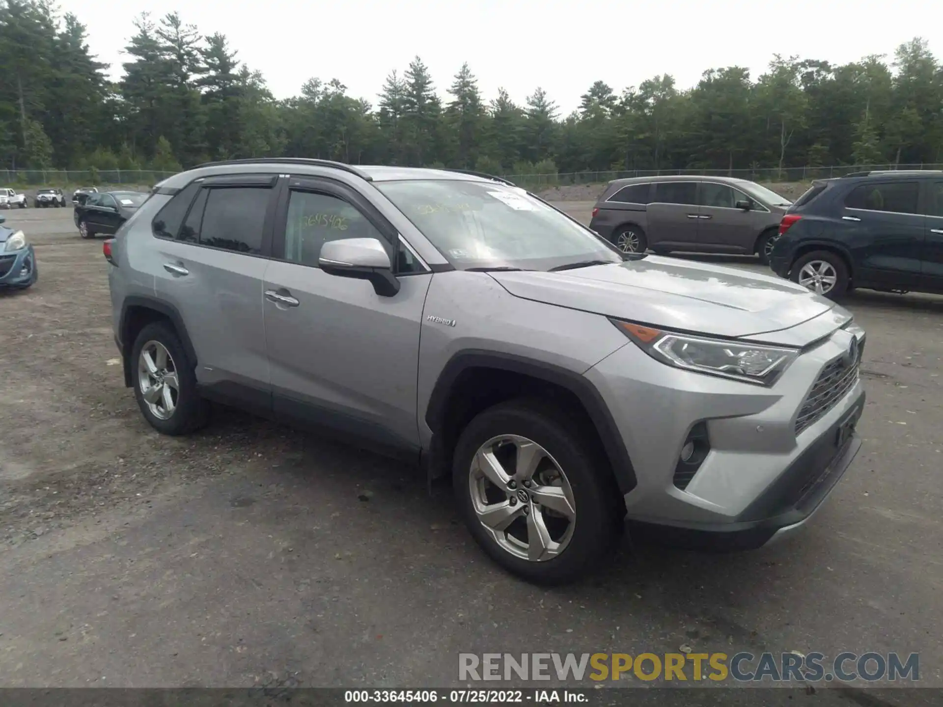 1 Фотография поврежденного автомобиля 2T3DWRFVXKW046344 TOYOTA RAV4 2019