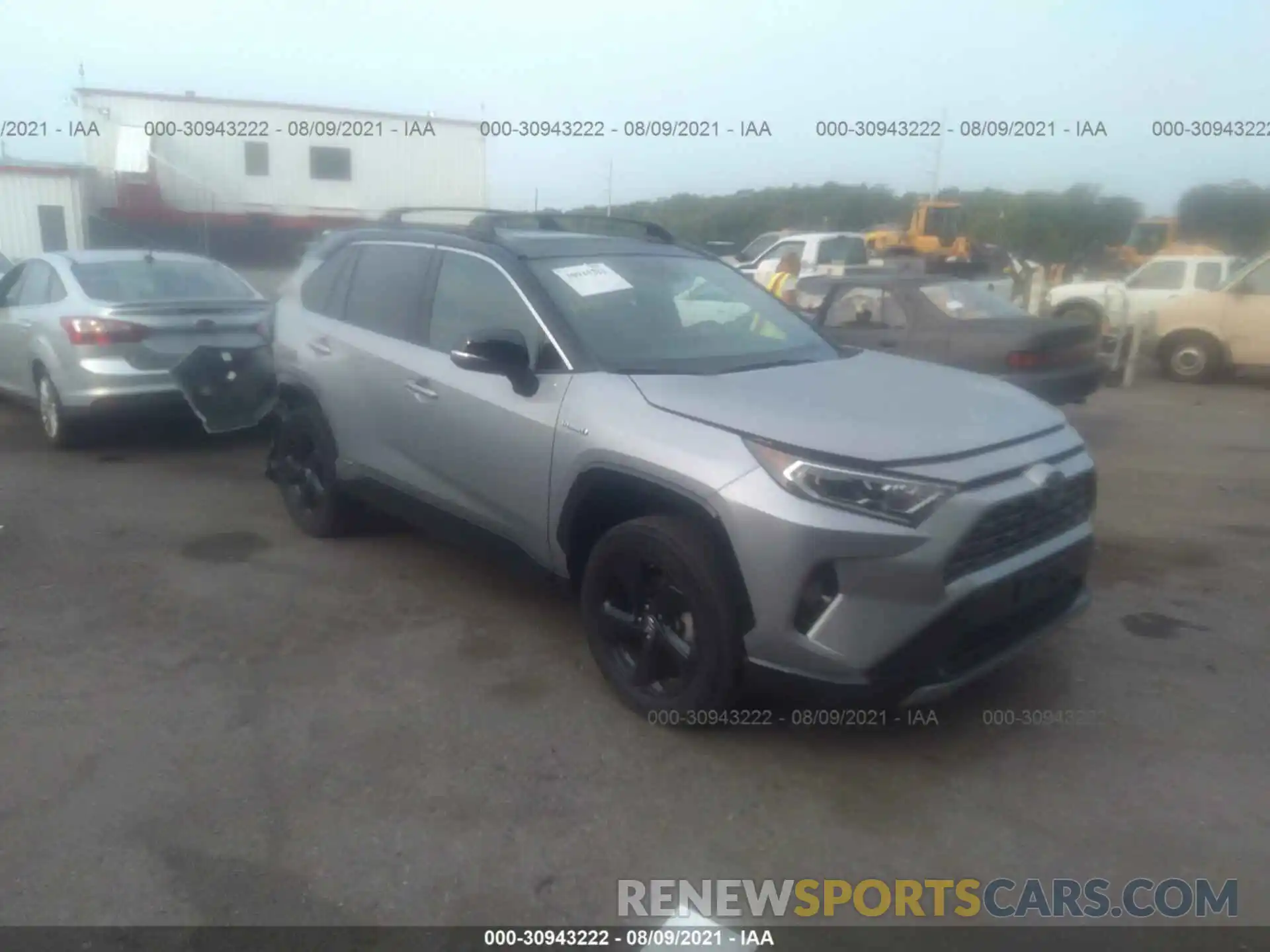 1 Photograph of a damaged car 2T3EWRFV1KW026763 TOYOTA RAV4 2019