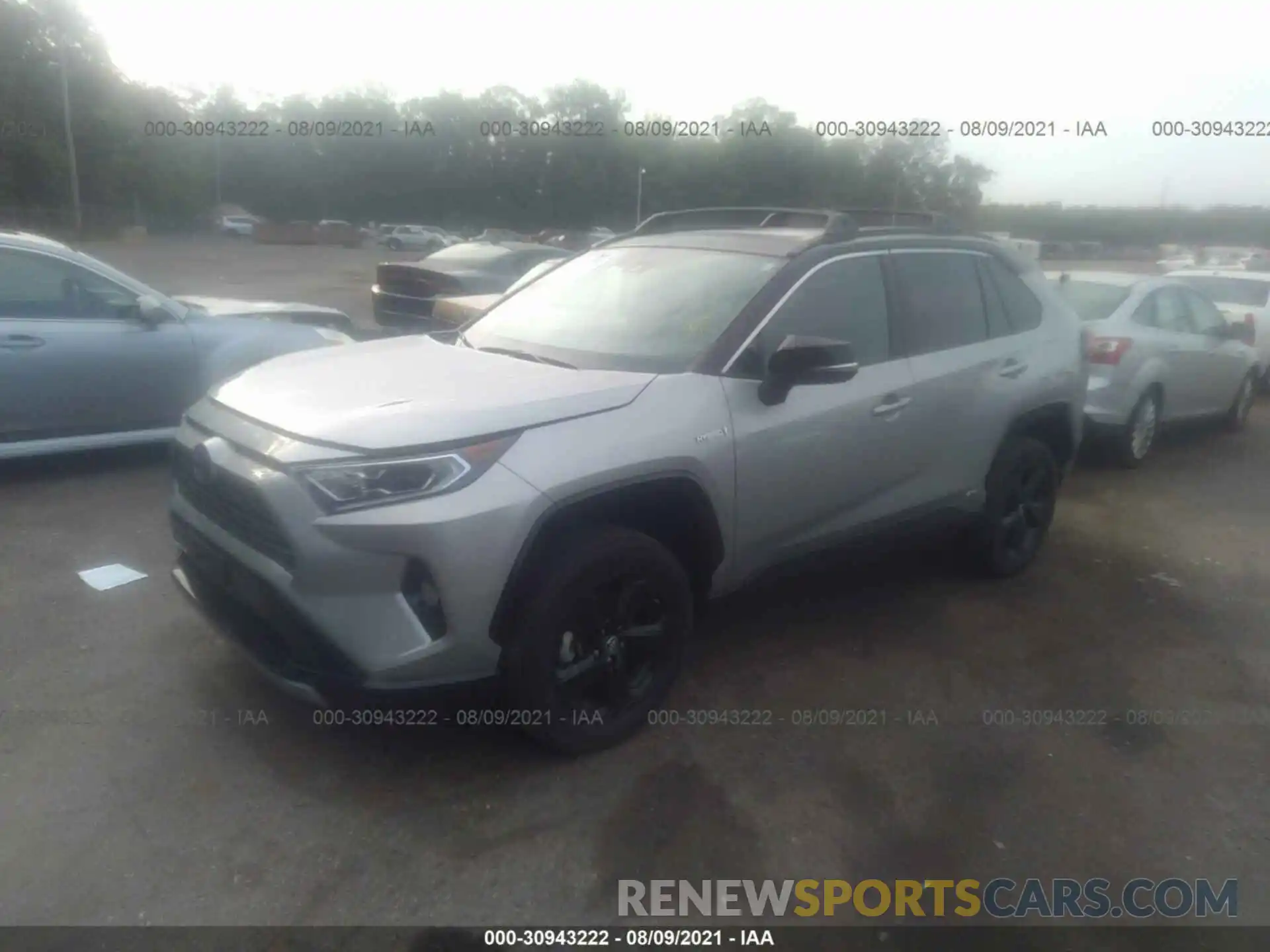 2 Photograph of a damaged car 2T3EWRFV1KW026763 TOYOTA RAV4 2019