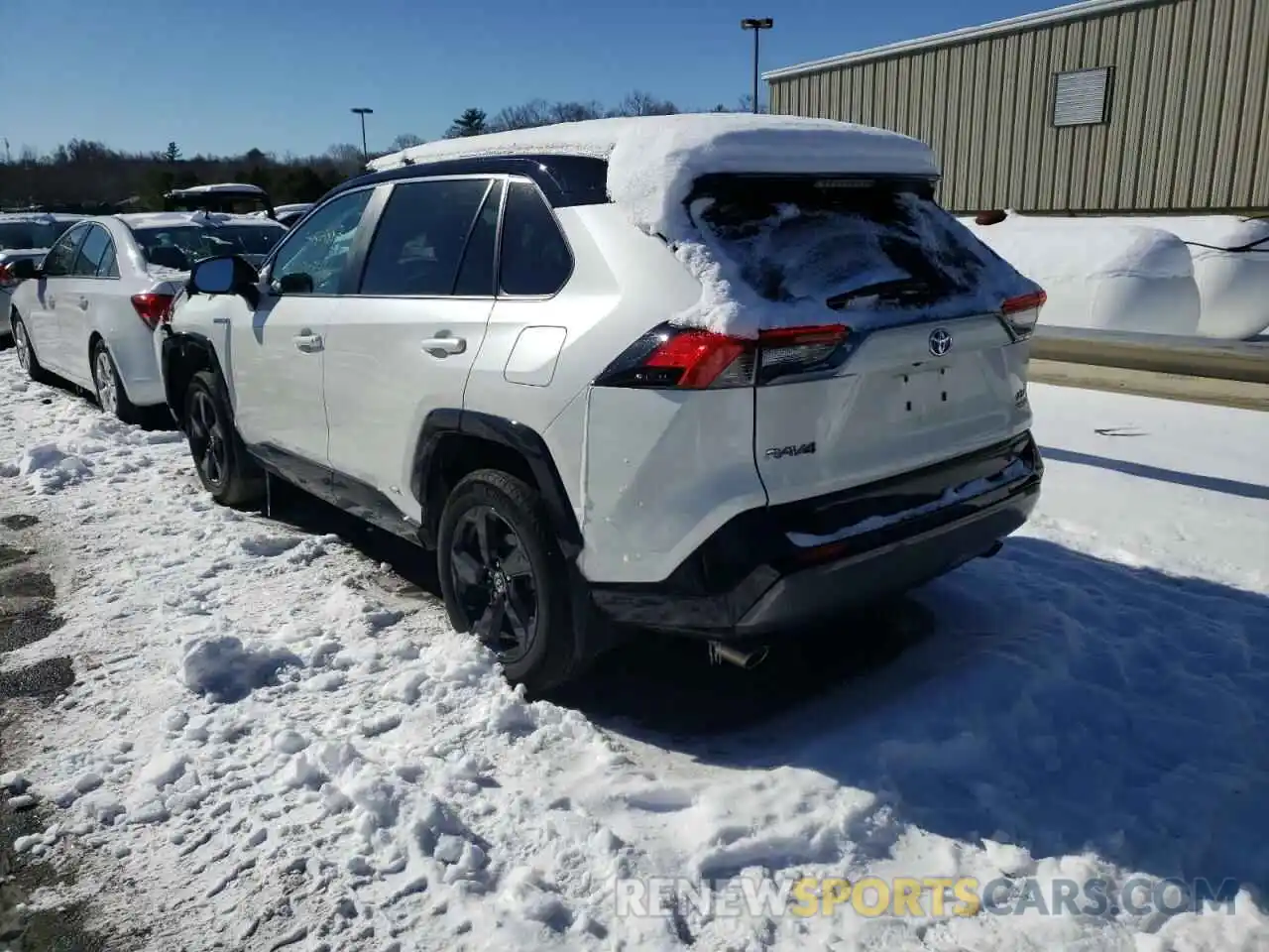 3 Фотография поврежденного автомобиля 2T3EWRFV1KW032790 TOYOTA RAV4 2019