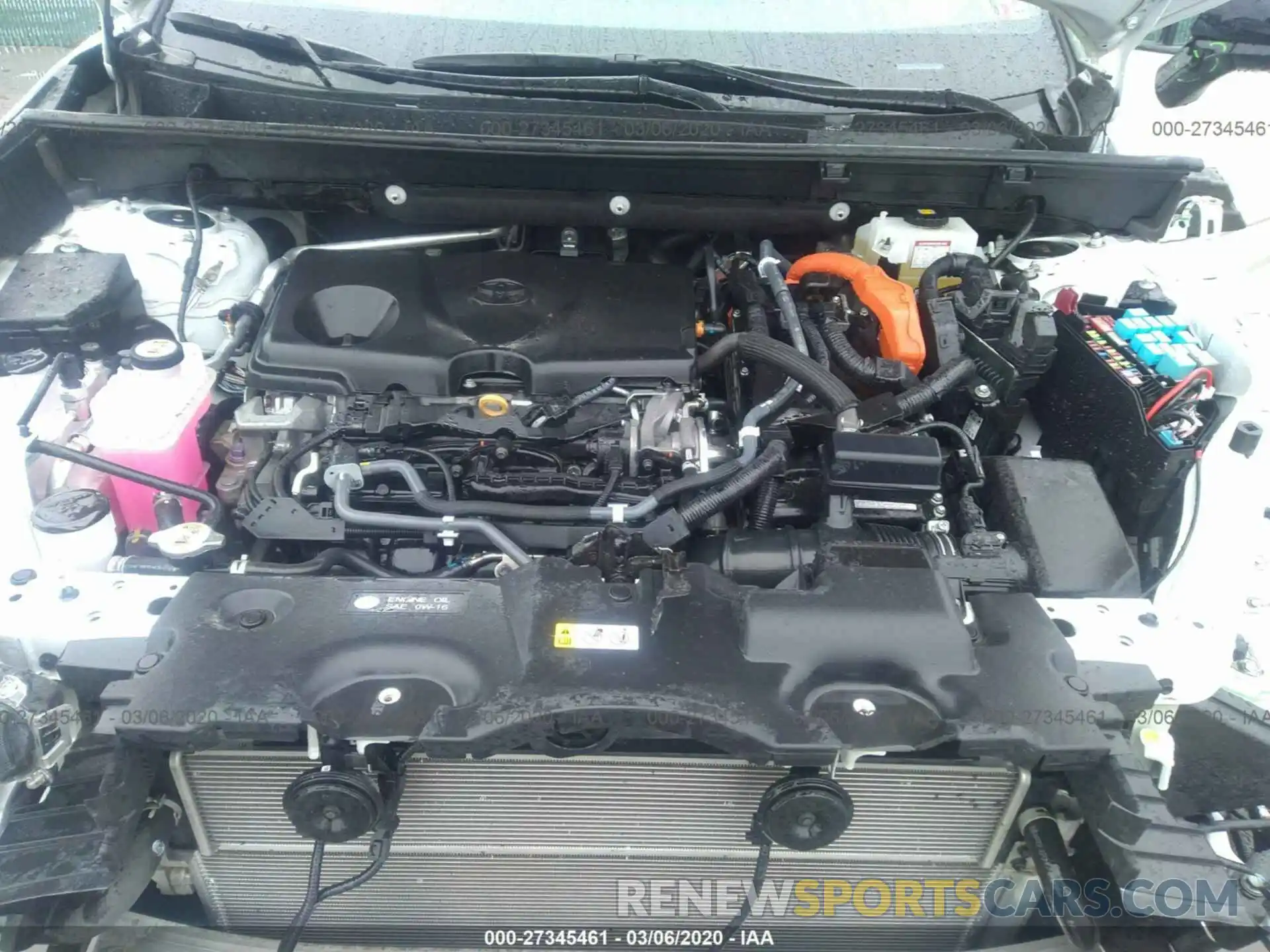 10 Фотография поврежденного автомобиля 2T3EWRFV2KW036895 TOYOTA RAV4 2019