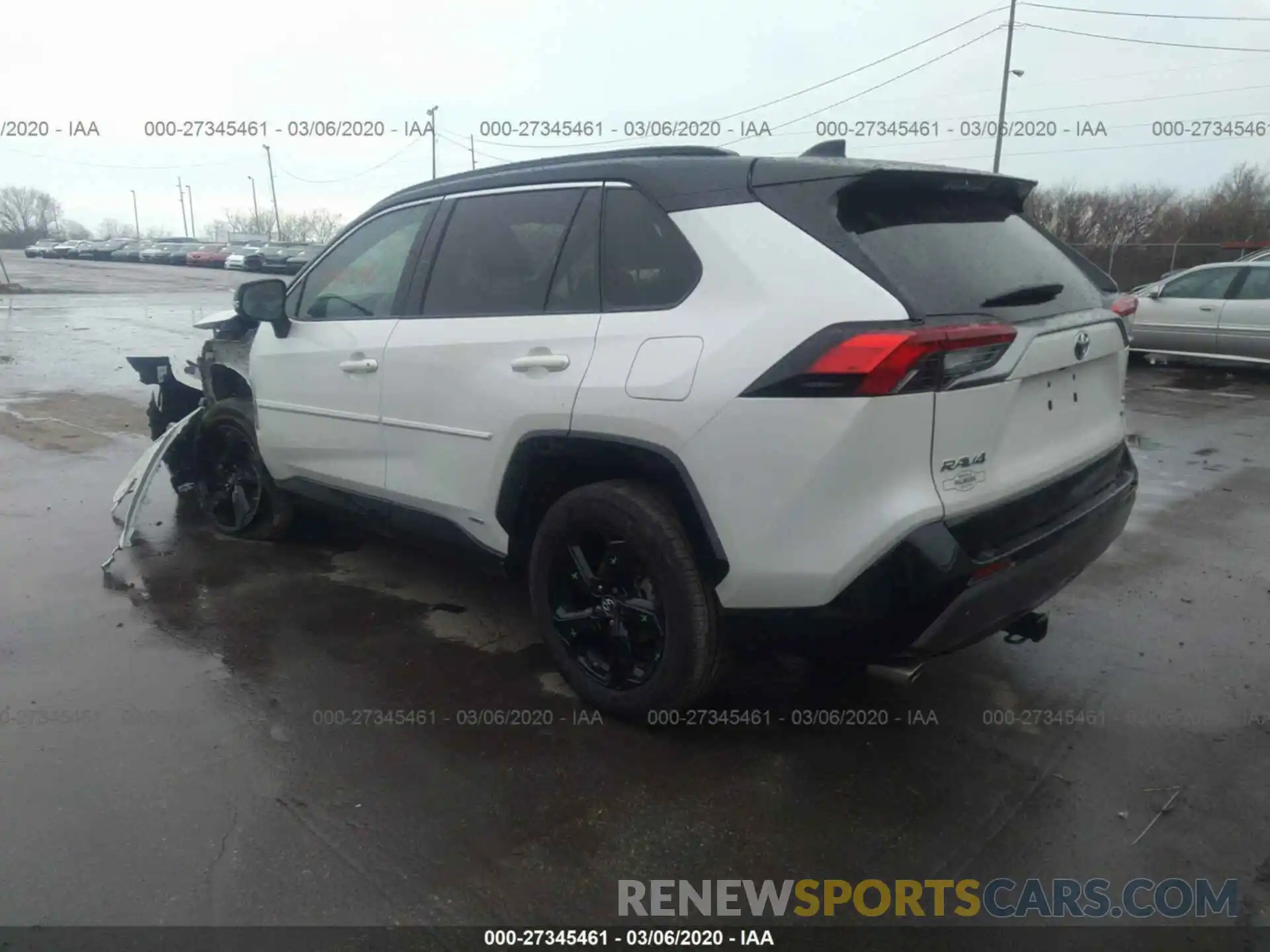 3 Photograph of a damaged car 2T3EWRFV2KW036895 TOYOTA RAV4 2019