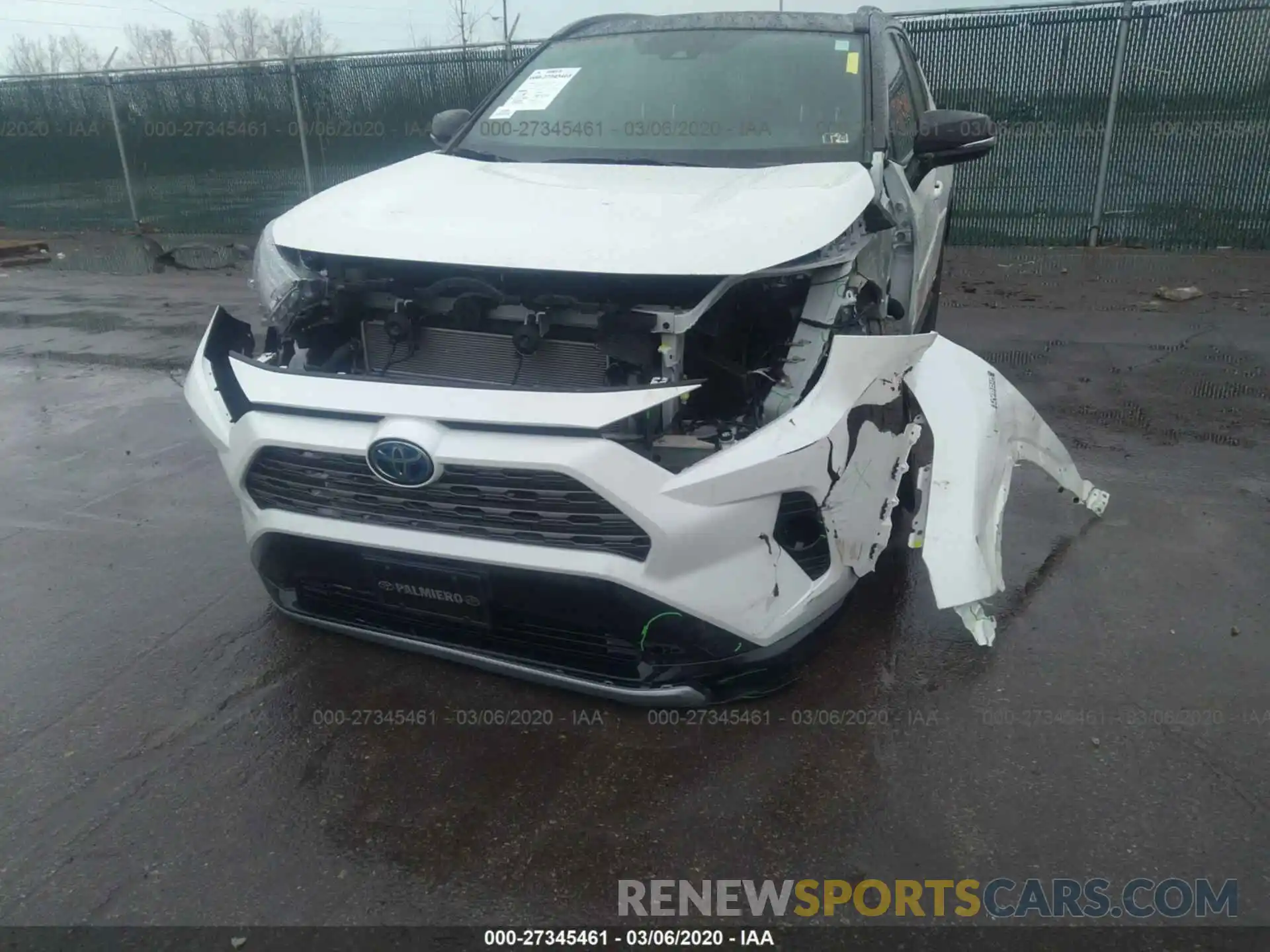 6 Photograph of a damaged car 2T3EWRFV2KW036895 TOYOTA RAV4 2019