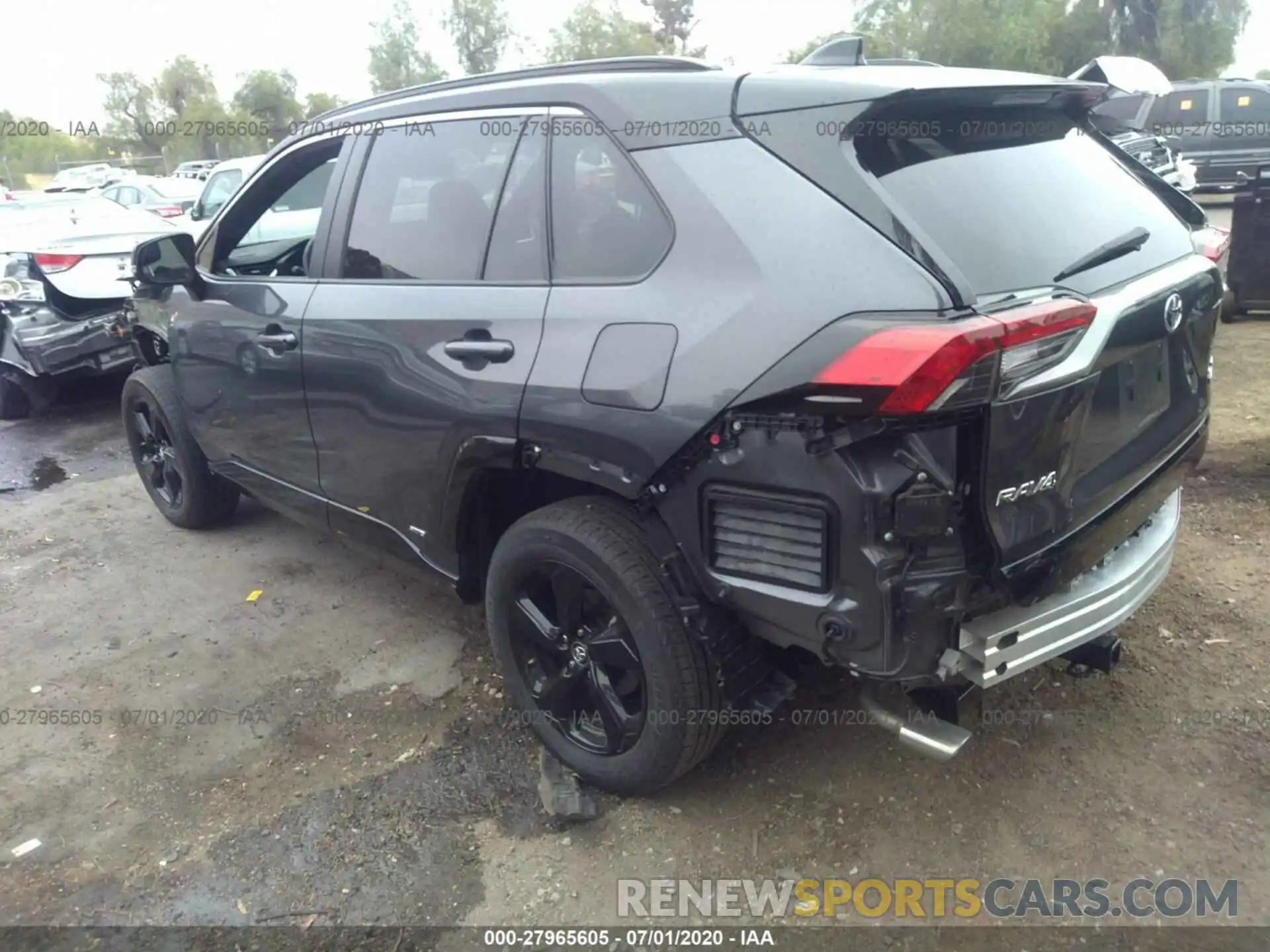 3 Photograph of a damaged car 2T3EWRFV3KW014498 TOYOTA RAV4 2019