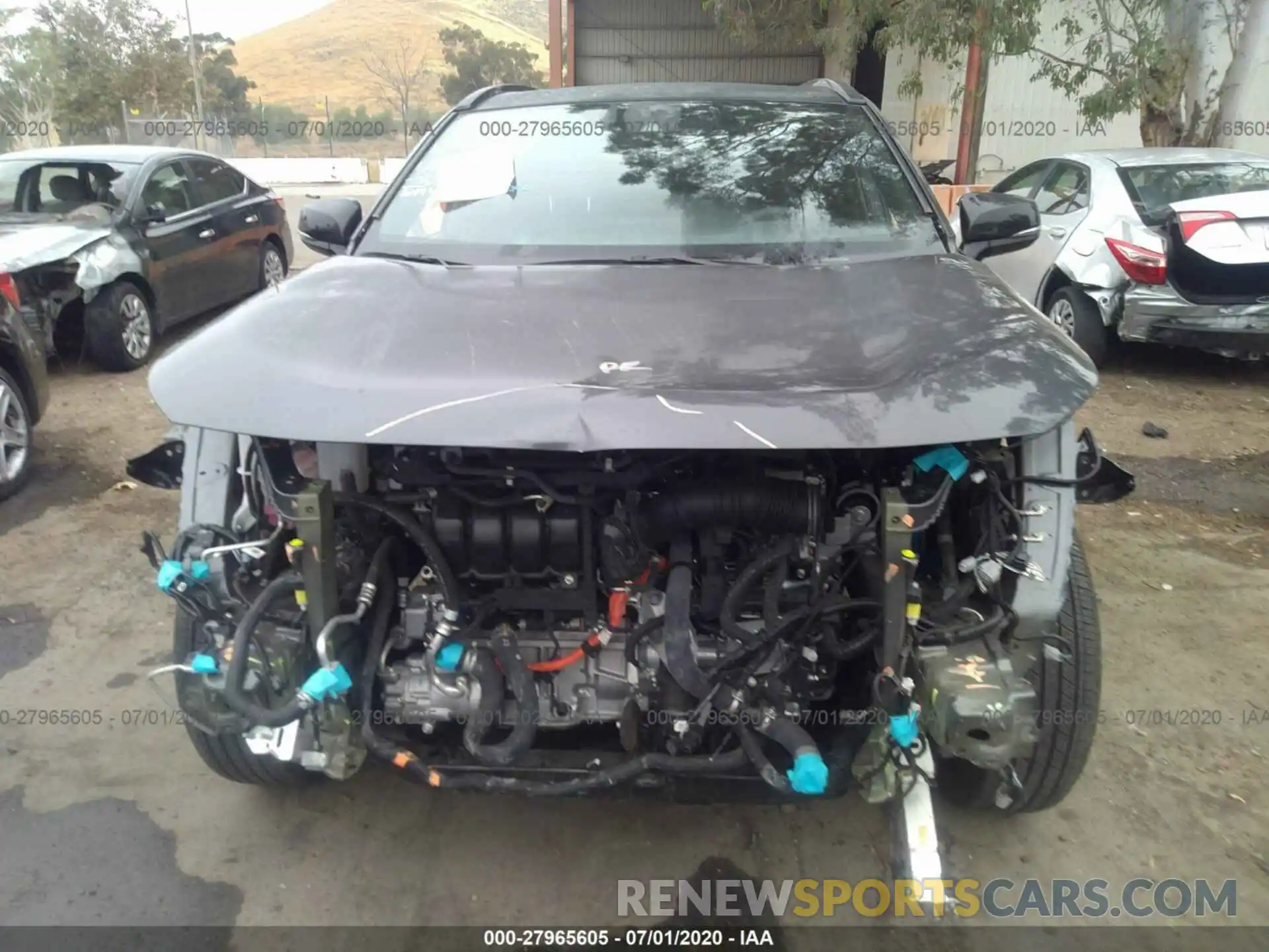 6 Photograph of a damaged car 2T3EWRFV3KW014498 TOYOTA RAV4 2019